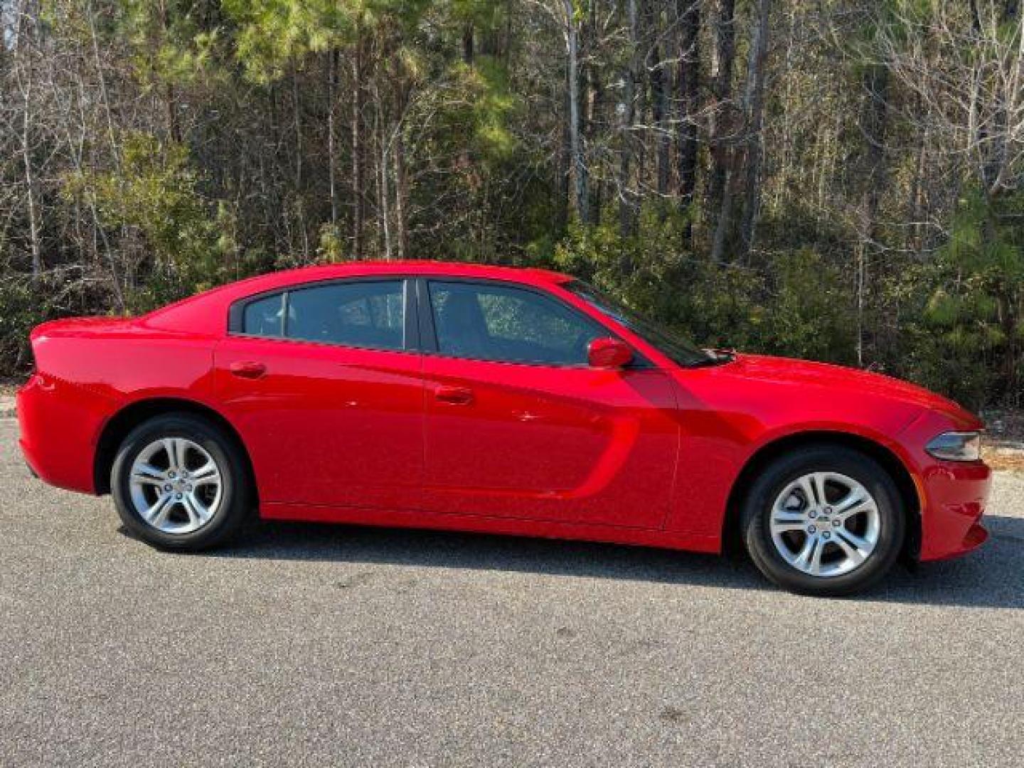 2022 /BLACK LEATHER Dodge Charger SXT (2C3CDXBG7NH) with an 3.6L V6 DOHC 24V engine, 8-Speed Automatic transmission, located at 9146 Ocean Hwy West, Calabash, NC, 28467, (910) 579-1110, 33.928635, -78.576157 - 2022 Dodge Charger SXT - Photo#2