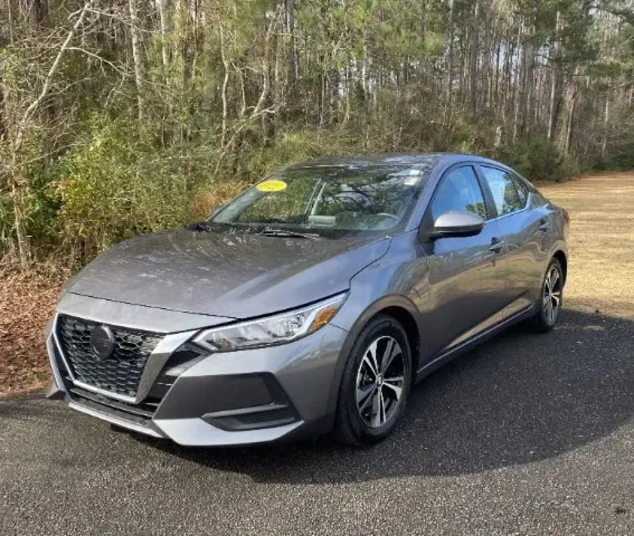 2022 /Charcoal Nissan Sentra SV (3N1AB8CVXNY) with an 1.8L L4 SFI DOHC 16V engine, Continuously Variable Transmission transmission, located at 9146 Ocean Hwy West, Calabash, NC, 28467, (910) 579-1110, 33.928635, -78.576157 - 2022 Nissan Sentra SV - Photo#0