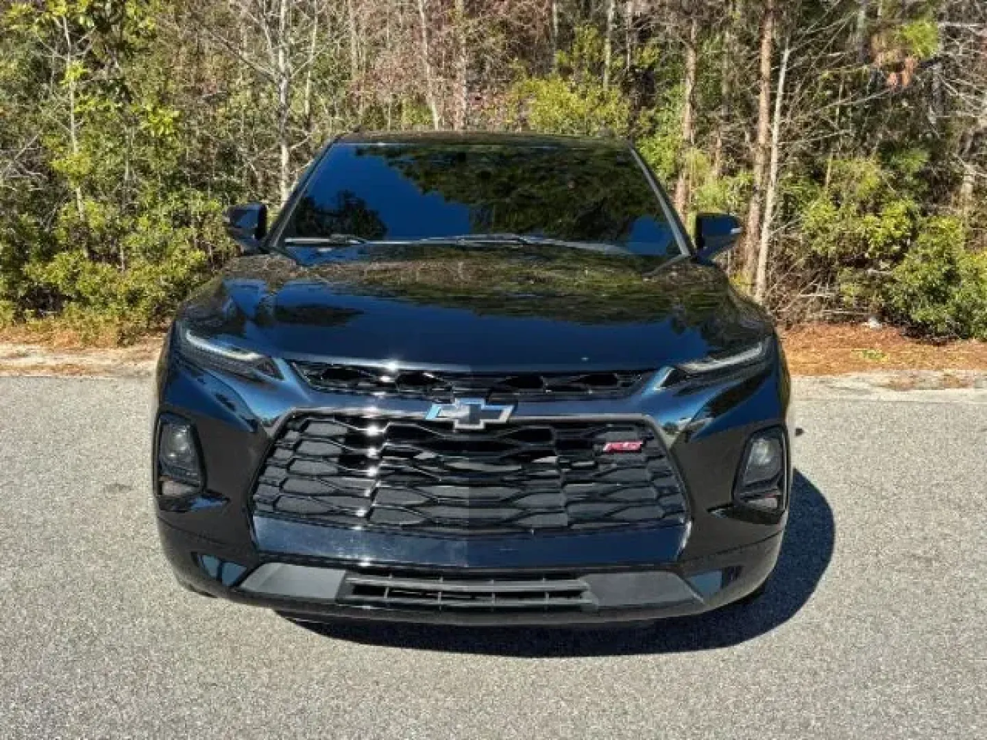2021 /Jet Black, leather Chevrolet Blazer RS (3GNKBERS9MS) with an 3.6L V6 DOHC 24V engine, 9-Speed Automatic transmission, located at 9146 Ocean Hwy West, Calabash, NC, 28467, (910) 579-1110, 33.928635, -78.576157 - 2021 Chevrolet Blazer RS - Photo#3