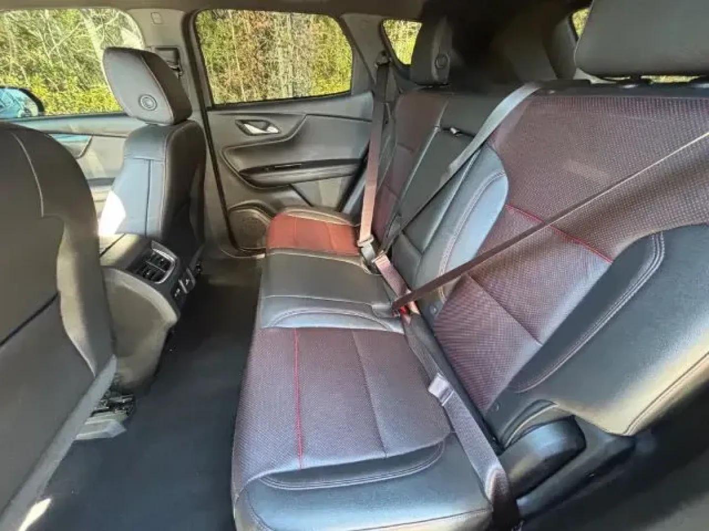2021 /Jet Black, leather Chevrolet Blazer RS (3GNKBERS9MS) with an 3.6L V6 DOHC 24V engine, 9-Speed Automatic transmission, located at 9146 Ocean Hwy West, Calabash, NC, 28467, (910) 579-1110, 33.928635, -78.576157 - 2021 Chevrolet Blazer RS - Photo#9