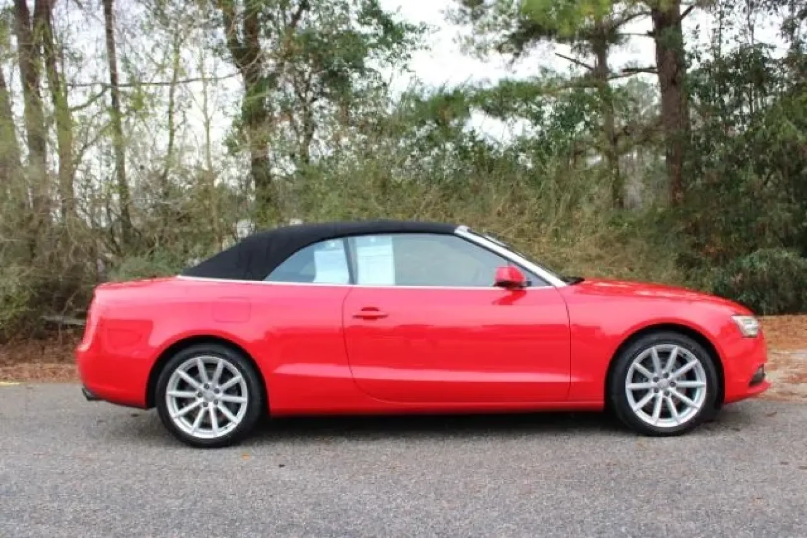 2015 /Black, leather Audi A5 2.0T Premium Cabriolet quattro (WAUCFAFH9FN) with an 2.0L L4 DOHC 16V TURBO engine, 8-Speed Automatic transmission, located at 3598 James B White Hwy South, Whiteville, NC, 28472, (910) 642-3196, 34.294846, -78.732613 - 2015 Audi A5 2.0T Premium Cabriolet quattro - Photo#3