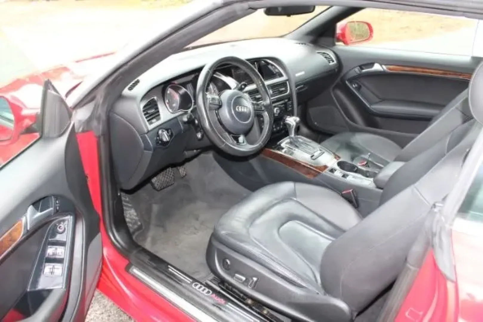 2015 /Black, leather Audi A5 2.0T Premium Cabriolet quattro (WAUCFAFH9FN) with an 2.0L L4 DOHC 16V TURBO engine, 8-Speed Automatic transmission, located at 3598 James B White Hwy South, Whiteville, NC, 28472, (910) 642-3196, 34.294846, -78.732613 - 2015 Audi A5 2.0T Premium Cabriolet quattro - Photo#6