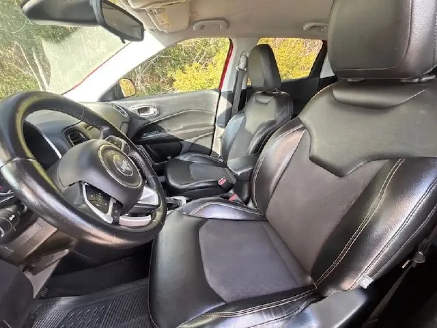 2018 /Black, vinyl/cloth Jeep Compass Latitude FWD (3C4NJCBB8JT) with an 2.4L L4 DOHC 16V engine, located at 2761 East Hwy 501, Conway, SC, 29526, (843) 331-1151, 33.781528, -78.989883 - Are you searching for an adventure-ready vehicle that can keep up with your active lifestyle? Look no further than this stunning 2018 Jeep Compass Latitude FWD, available now at Car City - Conway! With its sporty design and robust capabilities, this SUV is perfect for weekend getaways, daily commute - Photo#10