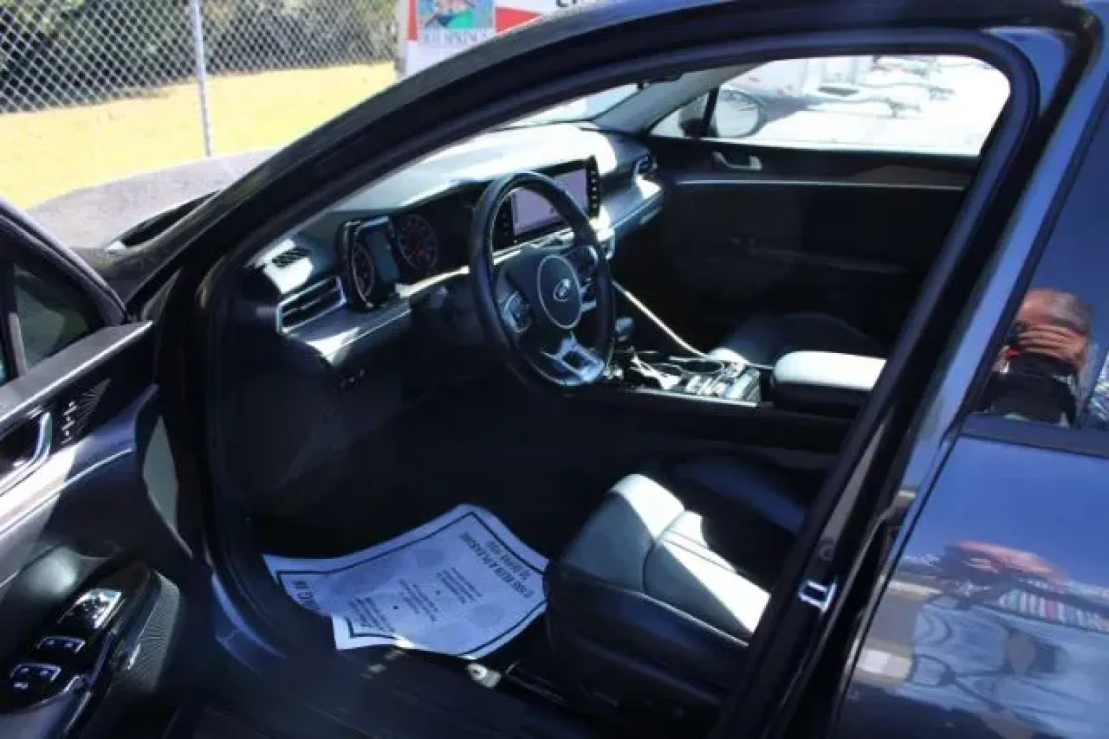 2021 Kia K5 EX (5XXG34J20MG) with an 1.6L L4 DOHC 16V engine, 8-Speed Automatic transmission, located at 9146 Ocean Hwy West, Calabash, NC, 28467, (910) 579-1110, 33.928635, -78.576157 - 2021 Kia K5 EX - Photo#7