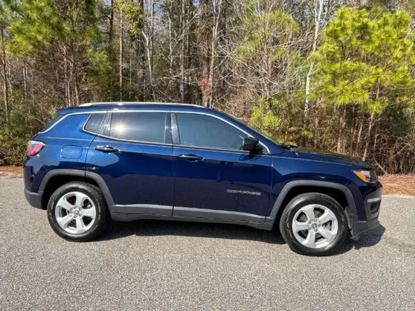 2019 /tan leather Jeep Compass Latitude FWD (3C4NJCBB8KT) with an 2.4L L4 DOHC 16V engine, located at 9146 Ocean Hwy West, Calabash, NC, 28467, (910) 579-1110, 33.928635, -78.576157 - 2019 Jeep Compass Latitude FWD - Photo#2