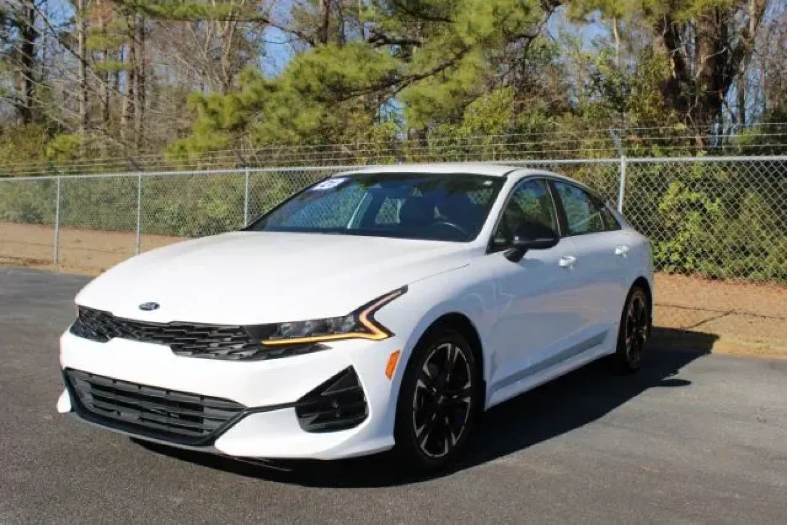 2021 Kia K5 GT-Line (5XXG64J2XMG) with an 1.6L L4 DOHC 16V engine, 8-Speed Automatic transmission, located at 2761 East Hwy 501, Conway, SC, 29526, (843) 331-1151, 33.781528, -78.989883 - 2021 Kia K5 GT-Line - Photo#0