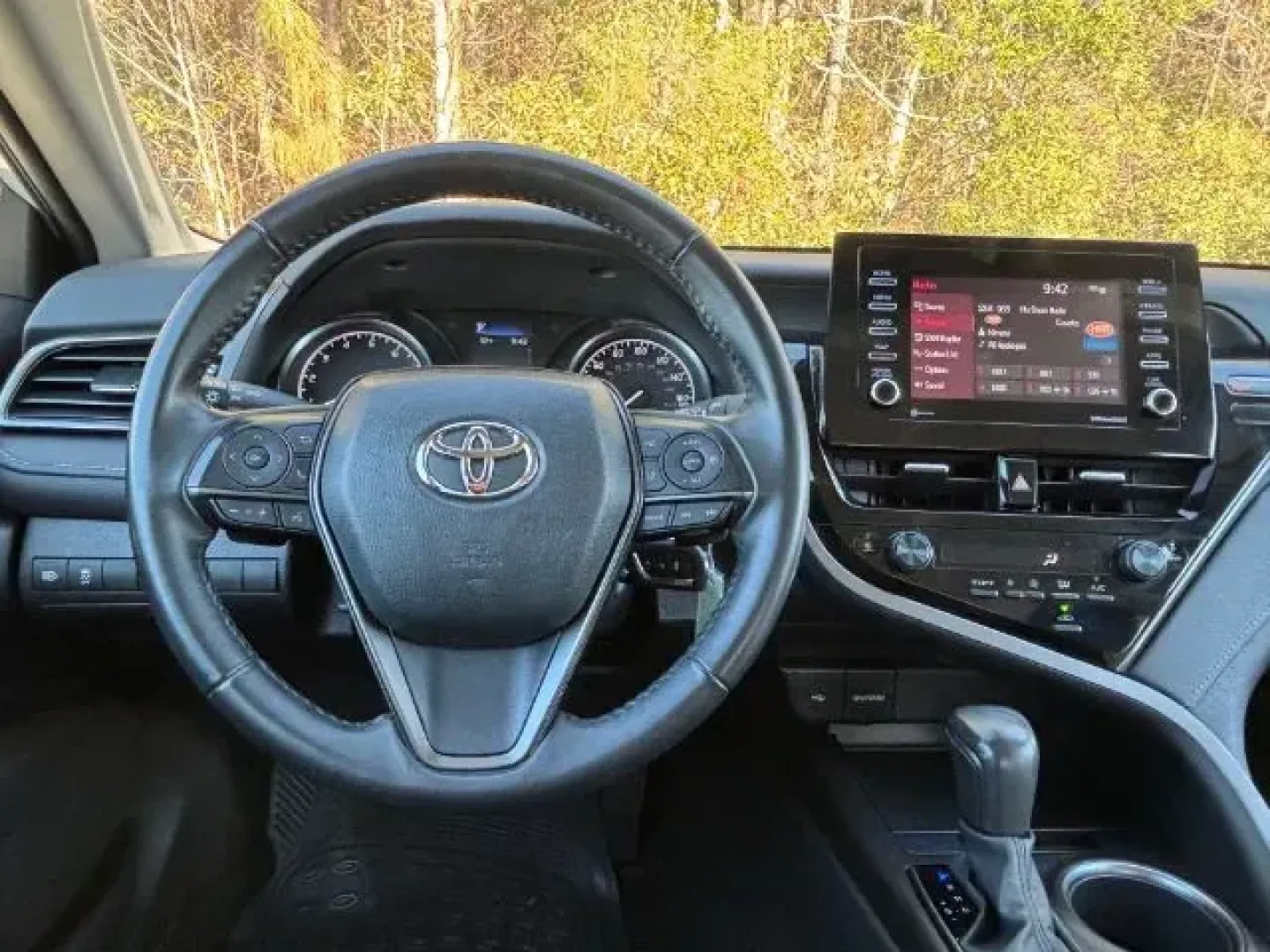 2023 /Black Toyota Camry SE | SE Nightshade Edition | SE Nightshade Edition (4T1G11AK0PU) with an 2.5L I-4 port/direct injection engine, located at 2761 East Hwy 501, Conway, SC, 29526, (843) 331-1151, 33.781528, -78.989883 - 2023 Toyota Camry SE | SE Nightshade Edition | SE Nightshade Edition - Photo#6