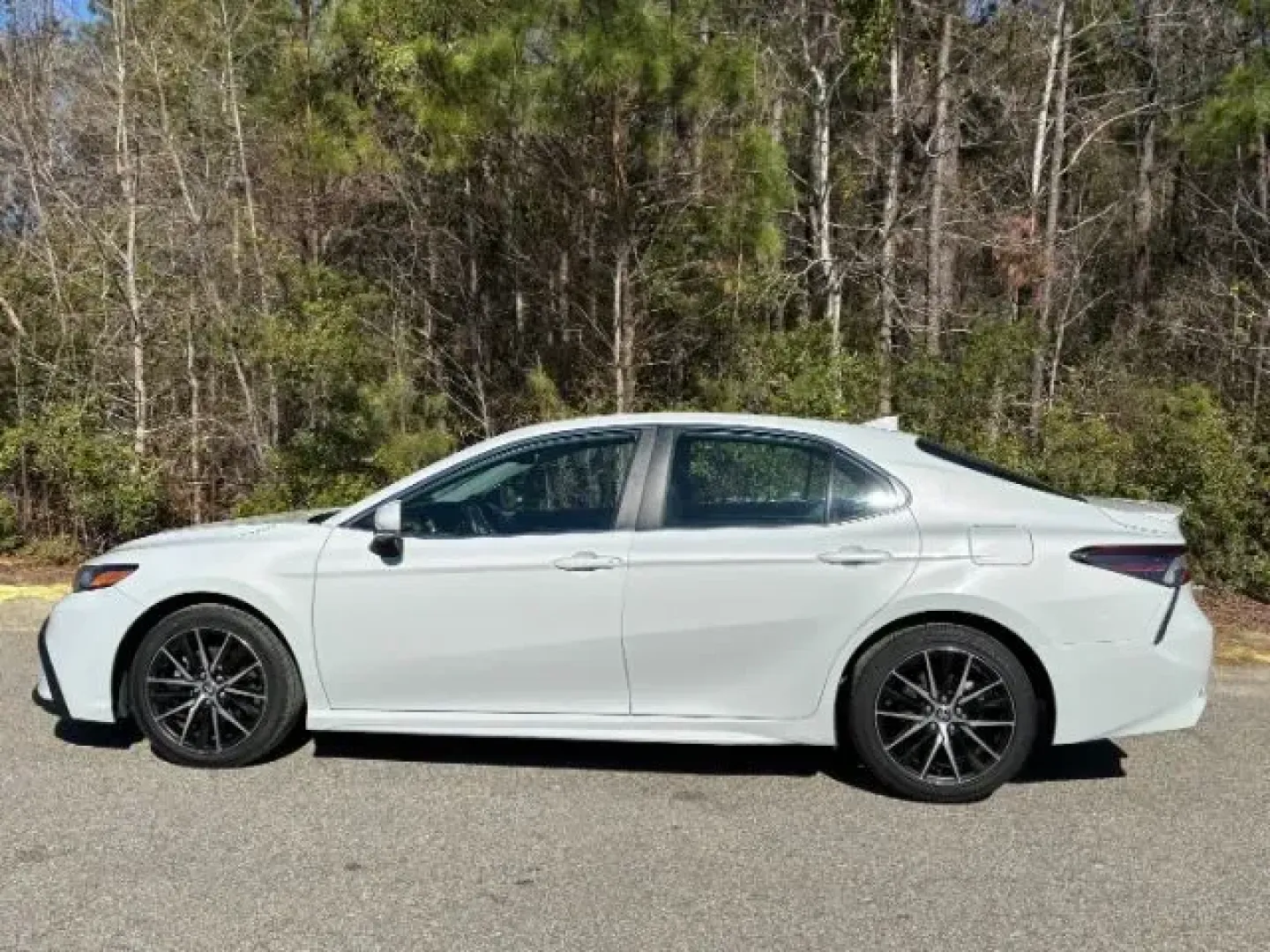 2023 /Black Toyota Camry SE | SE Nightshade Edition | SE Nightshade Edition (4T1G11AK0PU) with an 2.5L I-4 port/direct injection engine, located at 2761 East Hwy 501, Conway, SC, 29526, (843) 331-1151, 33.781528, -78.989883 - 2023 Toyota Camry SE | SE Nightshade Edition | SE Nightshade Edition - Photo#1