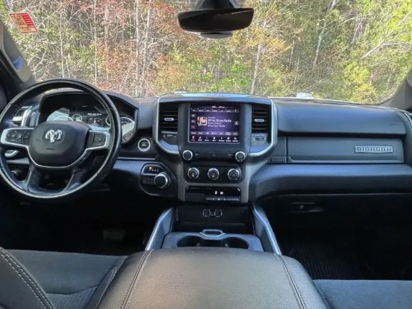 2020 /Black, premium cloth Ram 1500 Big Horn Crew Cab SWB 2WD (1C6RREFT7LN) with an 5.7L V8 OHV 16V engine, 8-Speed Automatic transmission, located at 3598 James B White Hwy South, Whiteville, NC, 28472, (910) 642-3196, 34.294846, -78.732613 - **Experience Adventure and Utility with the 2020 Ram 1500 Big Horn Crew Cab at Car City - Calabash!**<br /> <br /> If you're seeking the perfect balance of rugged capability and modern comfort, look no further than this 2020 Ram 1500 Big Horn Crew Cab. Whether you're planning weekend getaways with f - Photo#7