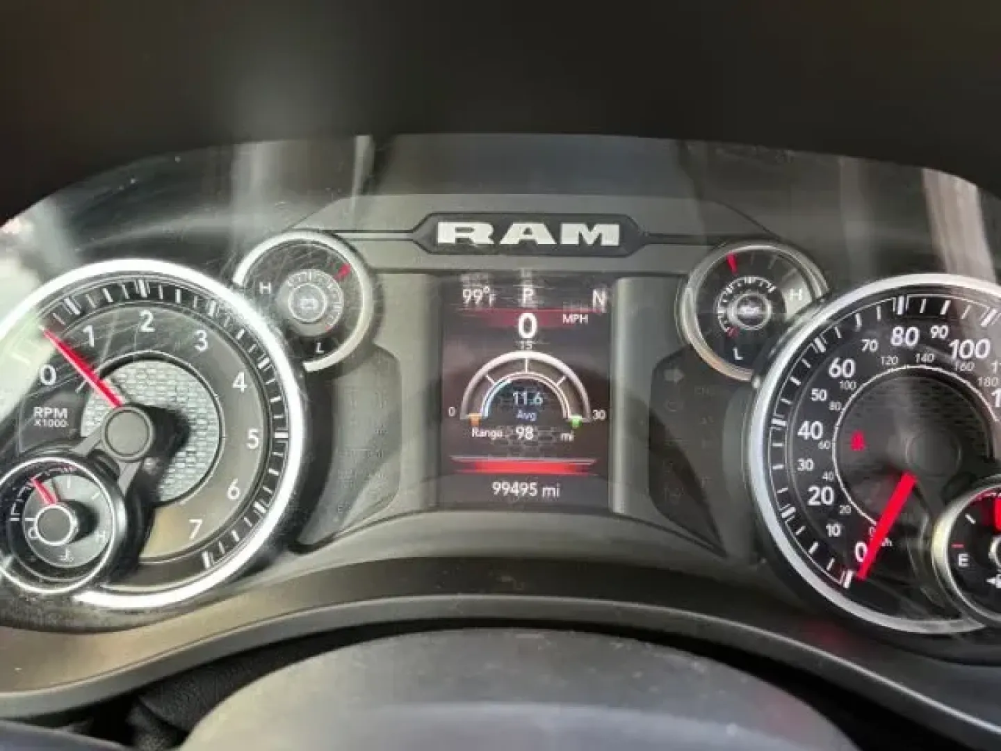 2020 /Black, premium cloth Ram 1500 Big Horn Crew Cab SWB 2WD (1C6RREFT7LN) with an 5.7L V8 OHV 16V engine, 8-Speed Automatic transmission, located at 9146 Ocean Hwy West, Calabash, NC, 28467, (910) 579-1110, 33.928635, -78.576157 - 2020 Ram 1500 Big Horn Crew Cab SWB 2WD - Photo#5