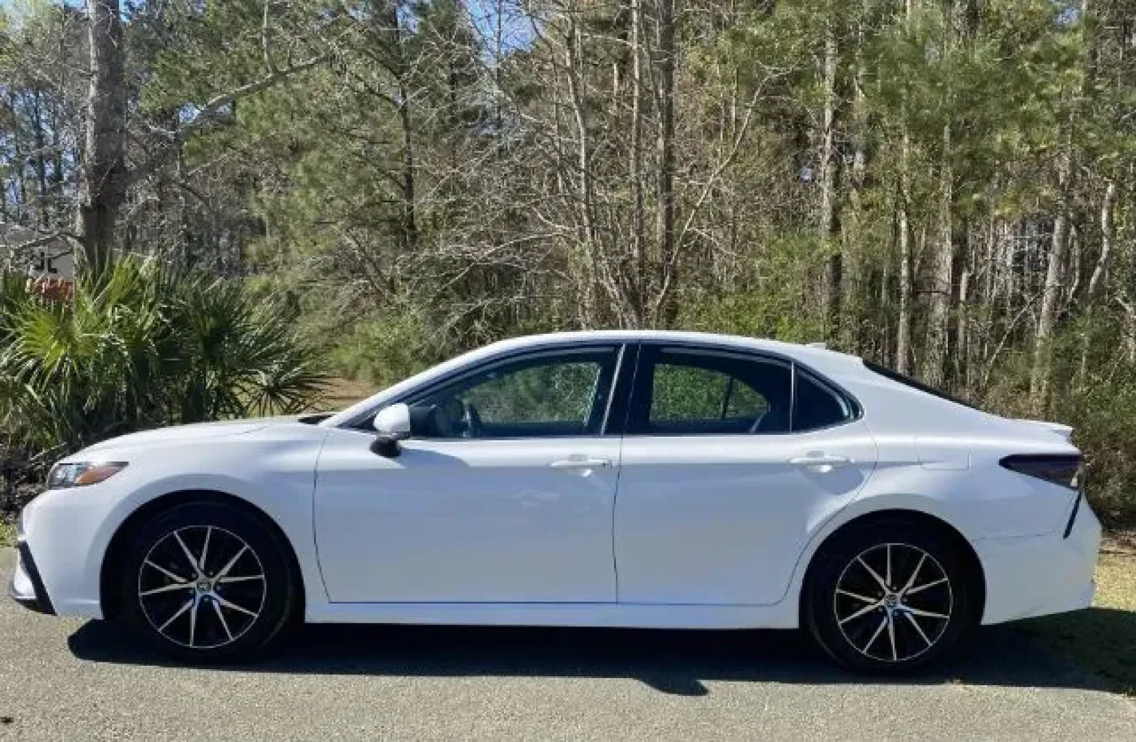 2023 /Black Toyota Camry SE | SE Nightshade Edition | SE Nightshade Edition (4T1G11AK4PU) with an 2.5L I-4 port/direct injection engine, located at 9146 Ocean Hwy West, Calabash, NC, 28467, (910) 579-1110, 33.928635, -78.576157 - 2023 Toyota Camry SE | SE Nightshade Edition | SE Nightshade Edition - Photo#2