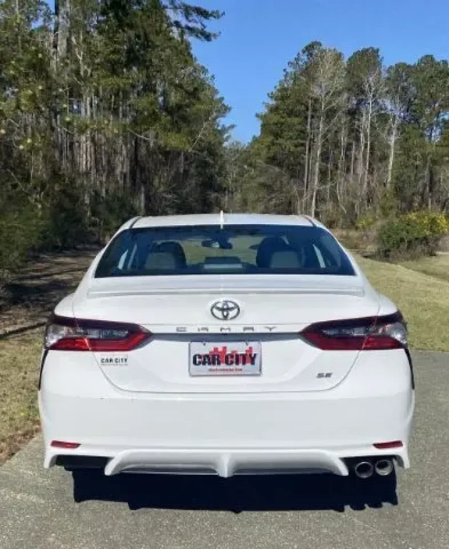 2023 /Black Toyota Camry SE | SE Nightshade Edition | SE Nightshade Edition (4T1G11AK4PU) with an 2.5L I-4 port/direct injection engine, located at 9146 Ocean Hwy West, Calabash, NC, 28467, (910) 579-1110, 33.928635, -78.576157 - 2023 Toyota Camry SE | SE Nightshade Edition | SE Nightshade Edition - Photo#3