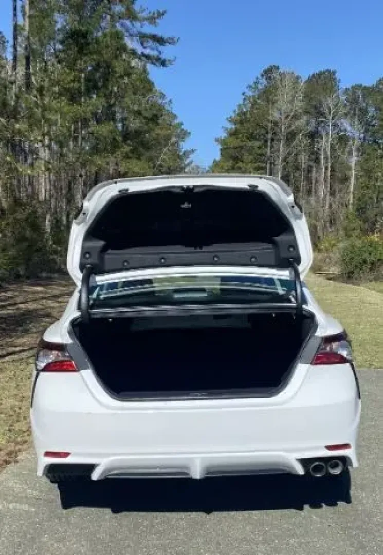 2023 /Black Toyota Camry SE | SE Nightshade Edition | SE Nightshade Edition (4T1G11AK4PU) with an 2.5L I-4 port/direct injection engine, located at 9146 Ocean Hwy West, Calabash, NC, 28467, (910) 579-1110, 33.928635, -78.576157 - 2023 Toyota Camry SE | SE Nightshade Edition | SE Nightshade Edition - Photo#8