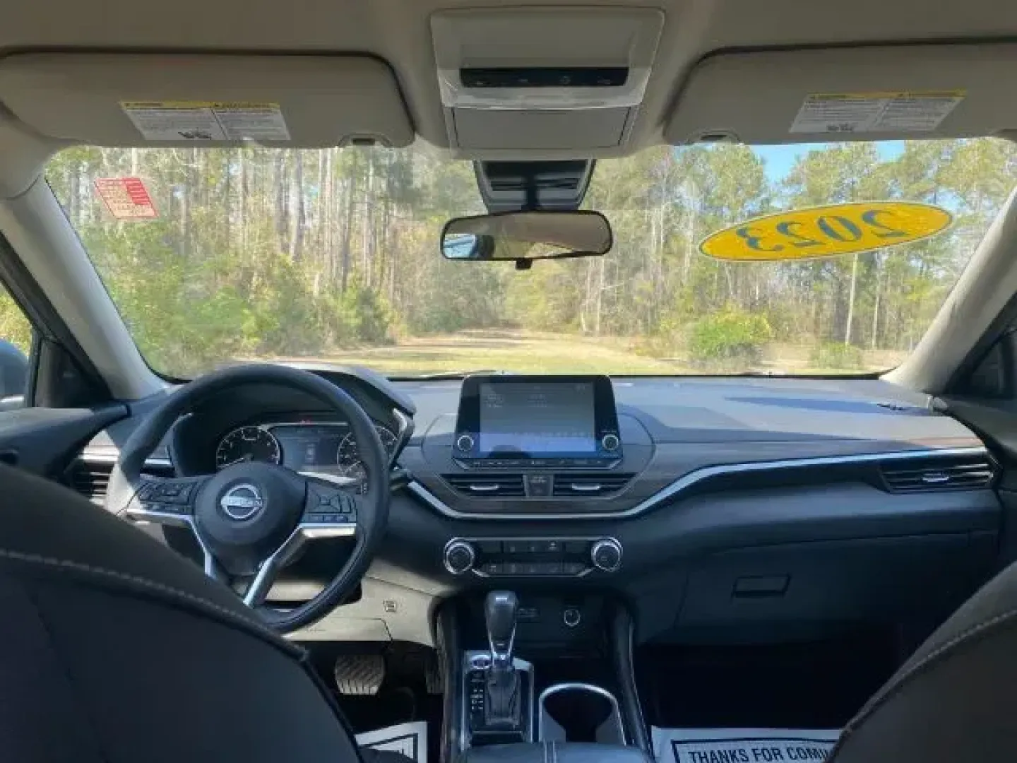 2023 /Charcoal Nissan Altima SV FWD (1N4BL4DV5PN) with an 2.5L I-4 gasoline direct injection engine, located at 9146 Ocean Hwy West, Calabash, NC, 28467, (910) 579-1110, 33.928635, -78.576157 - 2023 Nissan Altima SV FWD - Photo#5