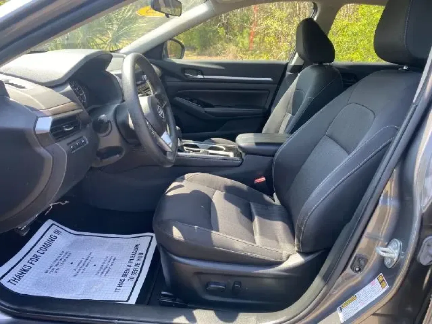 2023 /Charcoal Nissan Altima SV FWD (1N4BL4DV5PN) with an 2.5L I-4 gasoline direct injection engine, located at 9146 Ocean Hwy West, Calabash, NC, 28467, (910) 579-1110, 33.928635, -78.576157 - 2023 Nissan Altima SV FWD - Photo#6