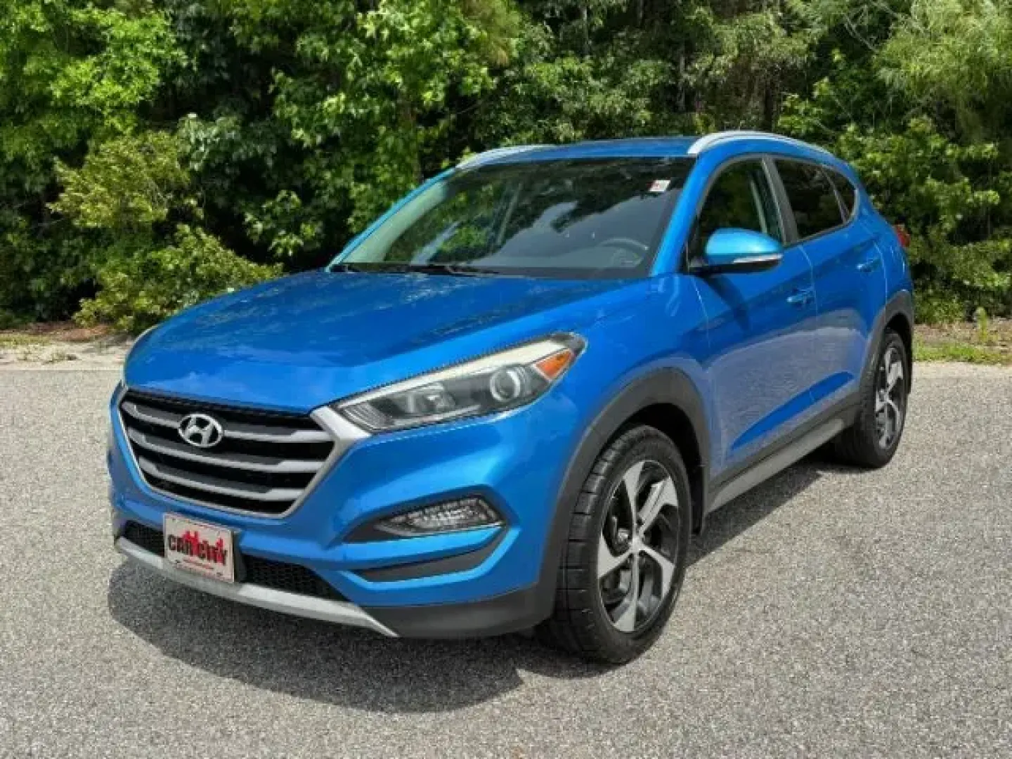 2017 /Black Hyundai Tucson Sport (KM8J3CA22HU) with an 1.6L I-4 gasoline direct injection engine, located at 2761 East Hwy 501, Conway, SC, 29526, (843) 331-1151, 33.781528, -78.989883 - 2017 Hyundai Tucson Sport - Photo#0