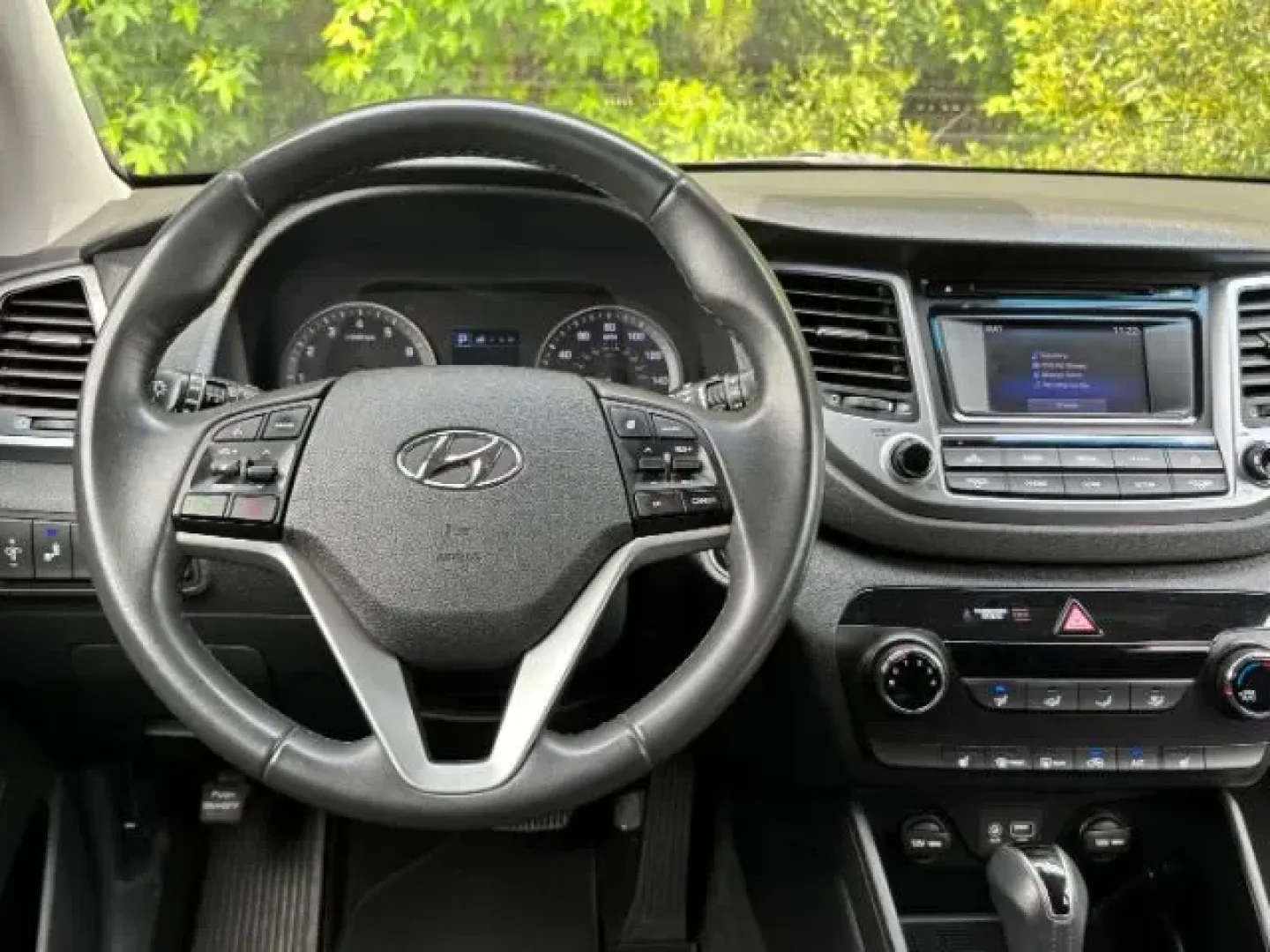 2017 /Black Hyundai Tucson Sport (KM8J3CA22HU) with an 1.6L I-4 gasoline direct injection engine, located at 2761 East Hwy 501, Conway, SC, 29526, (843) 331-1151, 33.781528, -78.989883 - 2017 Hyundai Tucson Sport - Photo#6