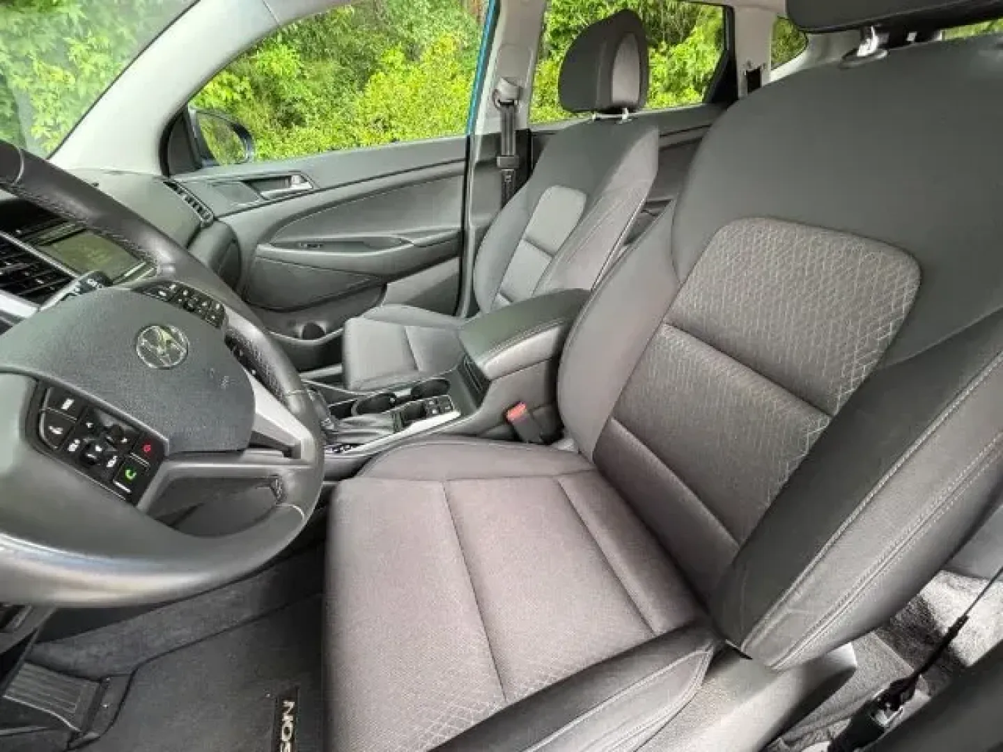 2017 /Black Hyundai Tucson Sport (KM8J3CA22HU) with an 1.6L I-4 gasoline direct injection engine, located at 2761 East Hwy 501, Conway, SC, 29526, (843) 331-1151, 33.781528, -78.989883 - 2017 Hyundai Tucson Sport - Photo#7