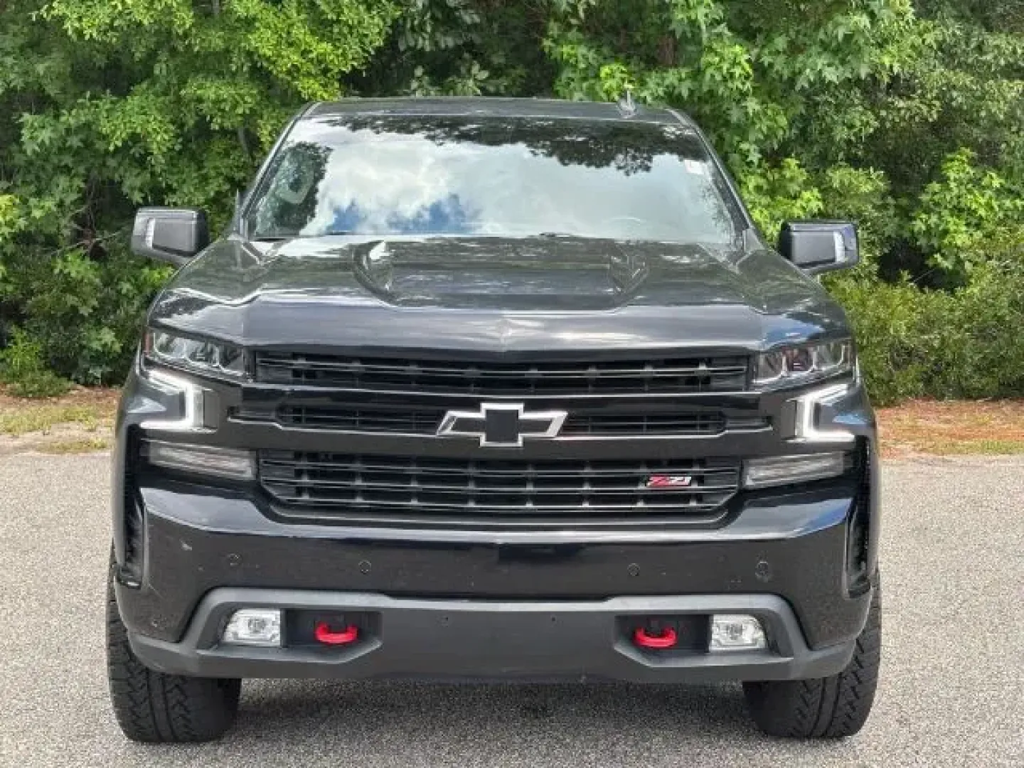 2021 /Jet Black, leather Chevrolet Silverado 1500 LT Trail Boss Crew Cab 4WD (1GCPYFEL0MZ) with an 6.2L V8 OHV 16V engine, 6-Speed Automatic transmission, located at 2761 East Hwy 501, Conway, SC, 29526, (843) 331-1151, 33.781528, -78.989883 - **Unleash Adventure with the 2021 Chevrolet Silverado 1500 LT Trail Boss at Car City - Calabash!**<br /> <br /> Are you ready to take your weekends off-road, tackle tough job sites, or simply enjoy the thrill of the open road? The 2021 Chevrolet Silverado 1500 LT Trail Boss Crew Cab 4WD is the ideal - Photo#4