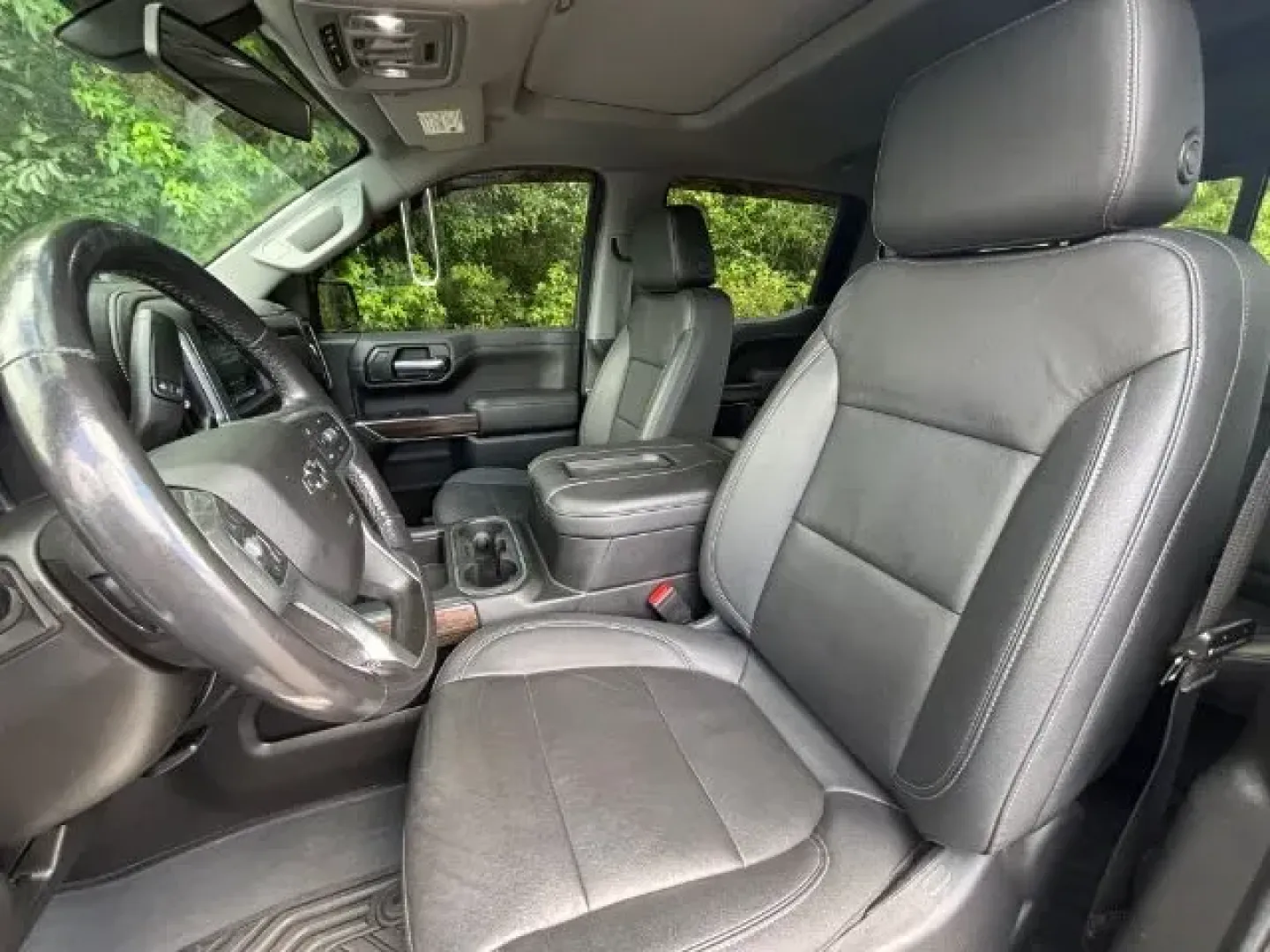 2021 /Jet Black, leather Chevrolet Silverado 1500 LT Trail Boss Crew Cab 4WD (1GCPYFEL0MZ) with an 6.2L V8 OHV 16V engine, 6-Speed Automatic transmission, located at 2761 East Hwy 501, Conway, SC, 29526, (843) 331-1151, 33.781528, -78.989883 - **Unleash Adventure with the 2021 Chevrolet Silverado 1500 LT Trail Boss at Car City - Calabash!**<br /> <br /> Are you ready to take your weekends off-road, tackle tough job sites, or simply enjoy the thrill of the open road? The 2021 Chevrolet Silverado 1500 LT Trail Boss Crew Cab 4WD is the ideal - Photo#10
