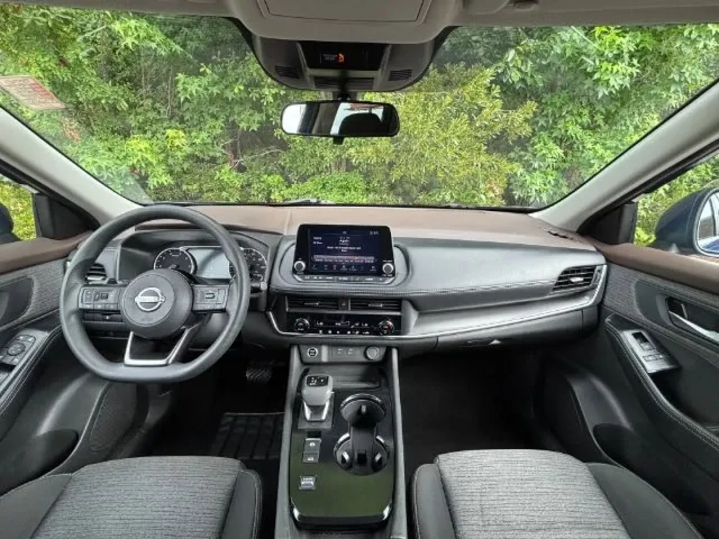 2023 /Charcoal Nissan Rogue SV FWD (5N1BT3BA5PC) with an VC-Turbo 1.5L I-3 gasoline direct injection engine, located at 9146 Ocean Hwy West, Calabash, NC, 28467, (910) 579-1110, 33.928635, -78.576157 - 2023 Nissan Rogue SV FWD - Photo#9