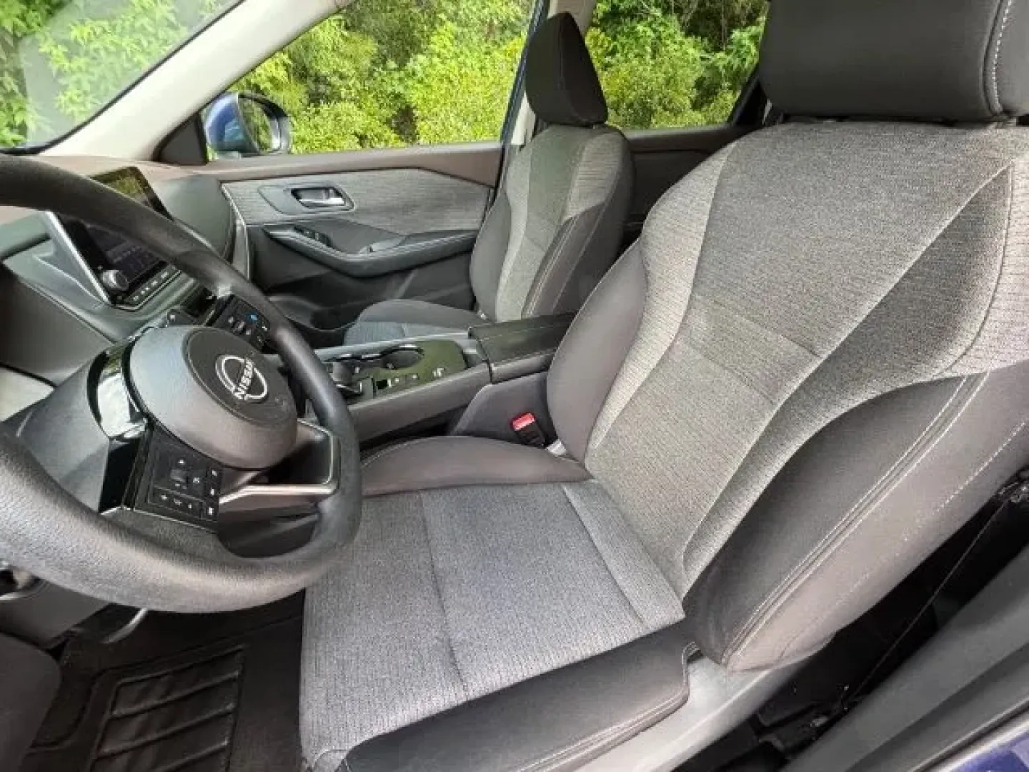 2023 /Charcoal Nissan Rogue SV FWD (5N1BT3BA5PC) with an VC-Turbo 1.5L I-3 gasoline direct injection engine, located at 9146 Ocean Hwy West, Calabash, NC, 28467, (910) 579-1110, 33.928635, -78.576157 - 2023 Nissan Rogue SV FWD - Photo#11