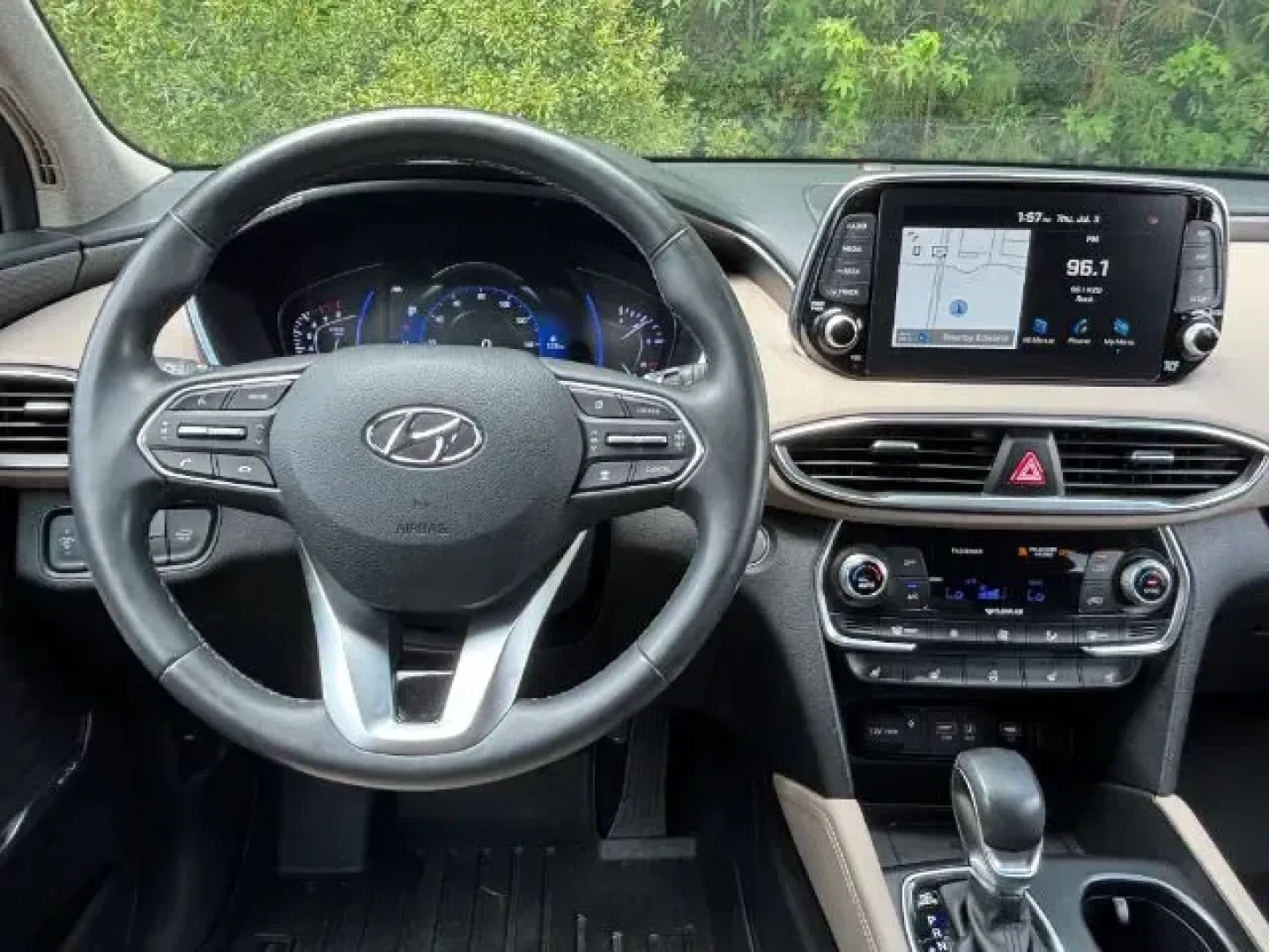 2019 /Black/Beige Hyundai Santa Fe Ultimate 2.0T (5NMS53AA2KH) with an Theta II 2L I-4 gasoline direct injection engine, located at 2761 East Hwy 501, Conway, SC, 29526, (843) 331-1151, 33.781528, -78.989883 - **Experience the Ultimate Adventure with the 2019 Hyundai Santa Fe at Car City - Conway!**<br /> <br /> Looking for a reliable and stylish SUV that fits your dynamic lifestyle? The 2019 Hyundai Santa Fe Ultimate 2.0T is the perfect companion for weekend adventures, daily commutes, or growing familie - Photo#7