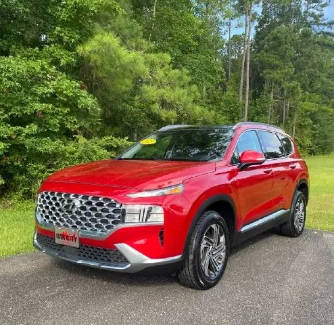 2023 /Black Hyundai Santa Fe SEL (5NMS3DAJ9PH) with an Smartstream 2.5L I-4 port/direct injection engine, located at 9146 Ocean Hwy West, Calabash, NC, 28467, (910) 579-1110, 33.928635, -78.576157 - Explore the open road with the 2023 Hyundai Santa Fe SEL, a versatile SUV that seamlessly blends comfort, functionality, and style. Whether you're embarking on a family road trip, commuting to work, or enjoying weekend adventures, this vehicle is designed for all of life's journeys. As a premier pre - Photo#0