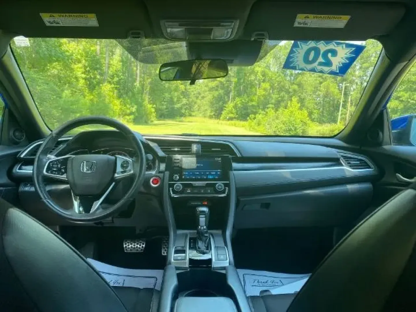2020 Honda Civic Sport Sedan (2HGFC2F81LH) with an 2L I-4 DOHC engine, located at 9146 Ocean Hwy West, Calabash, NC, 28467, (910) 579-1110, 33.928635, -78.576157 - Looking for a reliable and stylish vehicle that fits seamlessly into your active lifestyle? Look no further than this stunning 2020 Honda Civic Sport Sedan, available now at Car City - Whitesville in Whiteville, NC. This pre-owned gem is perfect for a growing family, daily commuters, or anyone seeki - Photo#3