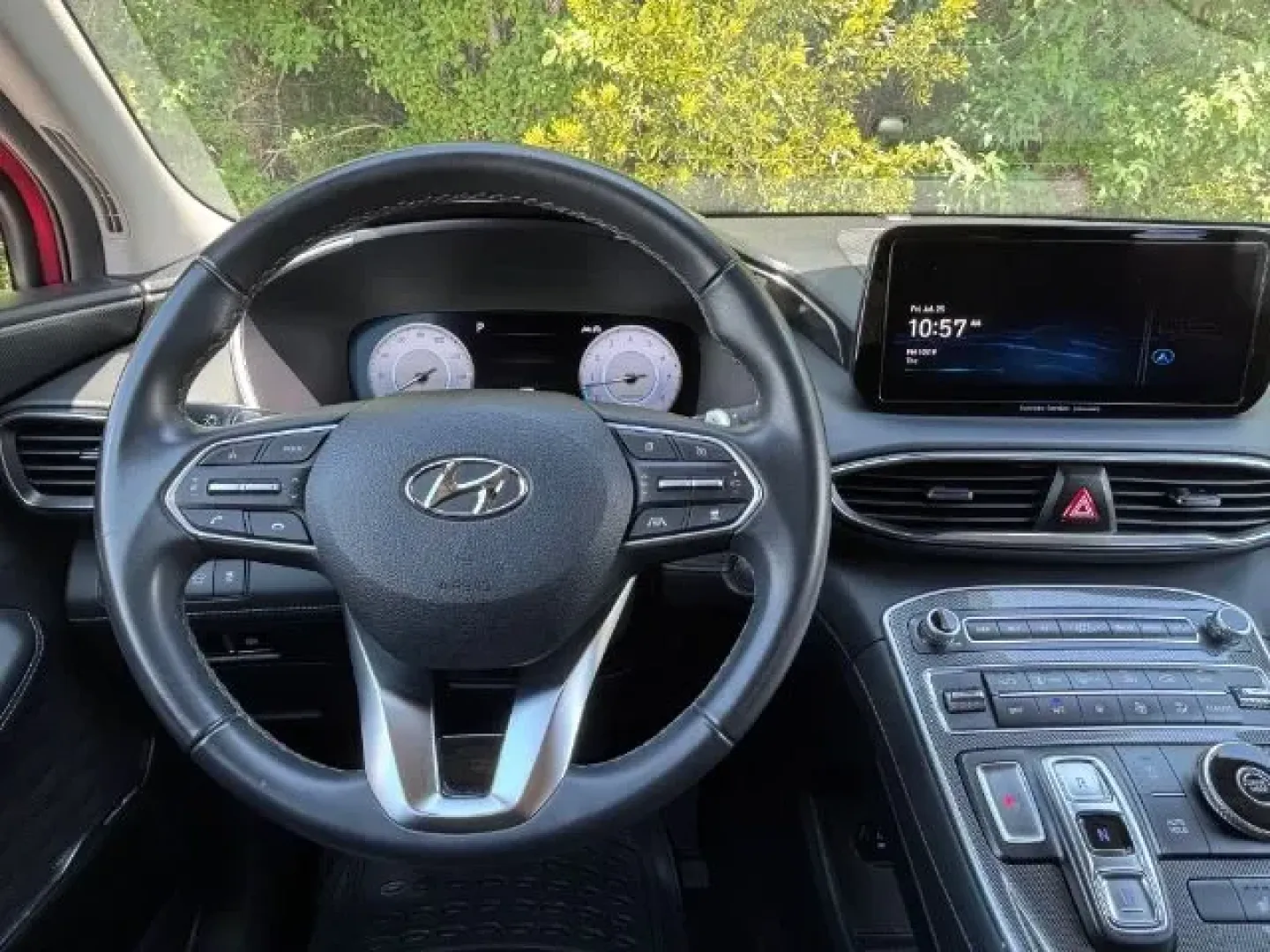 2023 /Black Hyundai Santa Fe SEL (5NMS34AJ9PH) with an Smartstream 2.5L I-4 port/direct injection engine, located at 2761 East Hwy 501, Conway, SC, 29526, (843) 331-1151, 33.781528, -78.989883 - **Discover Adventure and Comfort in the 2023 Hyundai Santa Fe SEL at Car City - Conway!**<br /> <br /> Are you ready to elevate your driving experience? The 2023 Hyundai Santa Fe SEL is the perfect choice for growing families, outdoor enthusiasts, or anyone needing a reliable vehicle for daily commu - Photo#7