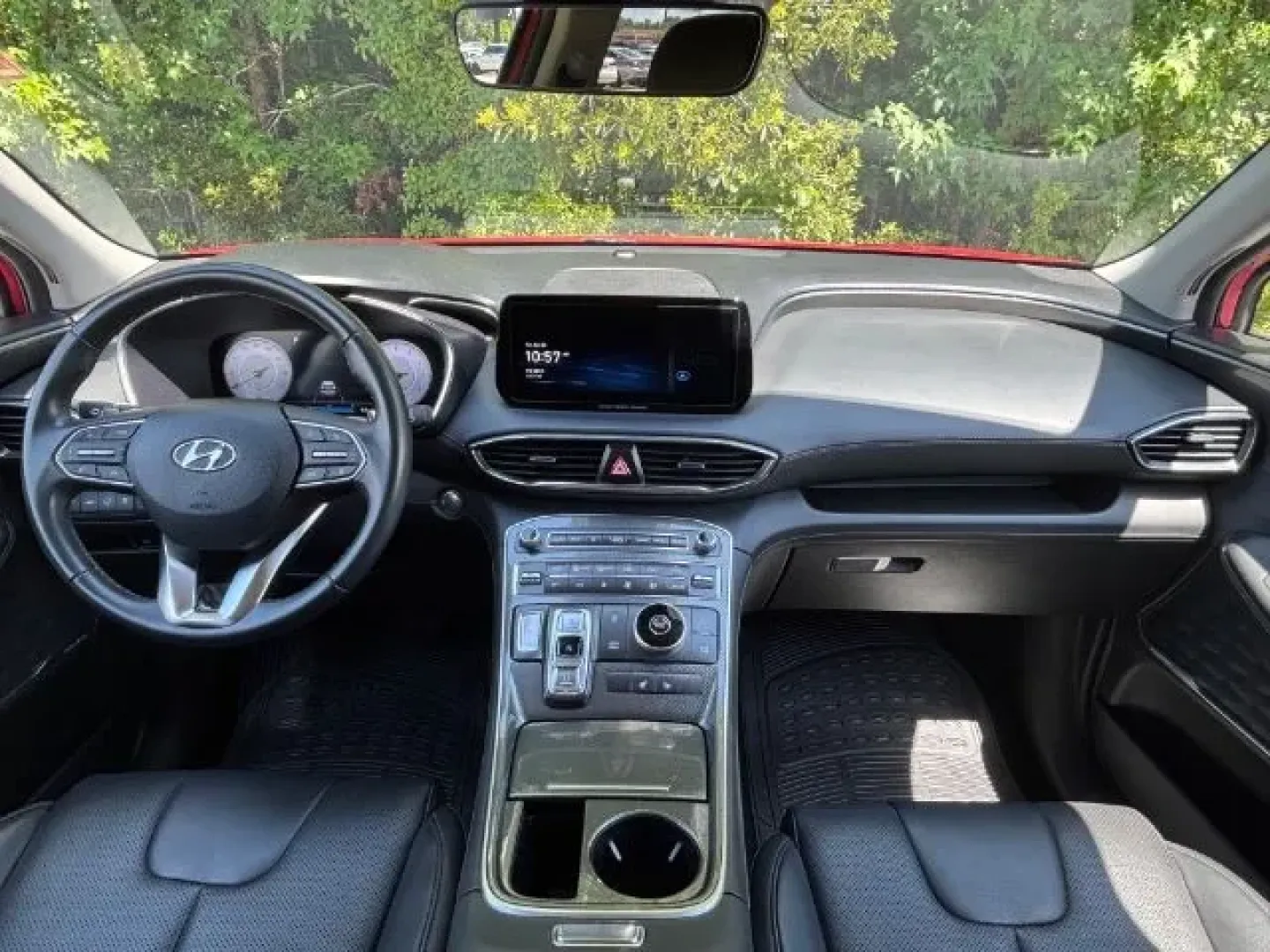 2023 /Black Hyundai Santa Fe SEL (5NMS34AJ9PH) with an Smartstream 2.5L I-4 port/direct injection engine, located at 2761 East Hwy 501, Conway, SC, 29526, (843) 331-1151, 33.781528, -78.989883 - **Discover Adventure and Comfort in the 2023 Hyundai Santa Fe SEL at Car City - Conway!**<br /> <br /> Are you ready to elevate your driving experience? The 2023 Hyundai Santa Fe SEL is the perfect choice for growing families, outdoor enthusiasts, or anyone needing a reliable vehicle for daily commu - Photo#8