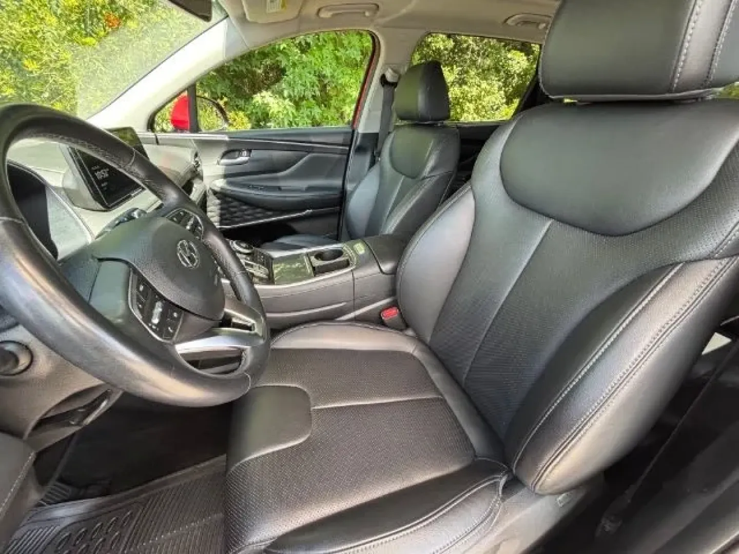 2023 /Black Hyundai Santa Fe SEL (5NMS34AJ9PH) with an Smartstream 2.5L I-4 port/direct injection engine, located at 2761 East Hwy 501, Conway, SC, 29526, (843) 331-1151, 33.781528, -78.989883 - **Discover Adventure and Comfort in the 2023 Hyundai Santa Fe SEL at Car City - Conway!**<br /> <br /> Are you ready to elevate your driving experience? The 2023 Hyundai Santa Fe SEL is the perfect choice for growing families, outdoor enthusiasts, or anyone needing a reliable vehicle for daily commu - Photo#11