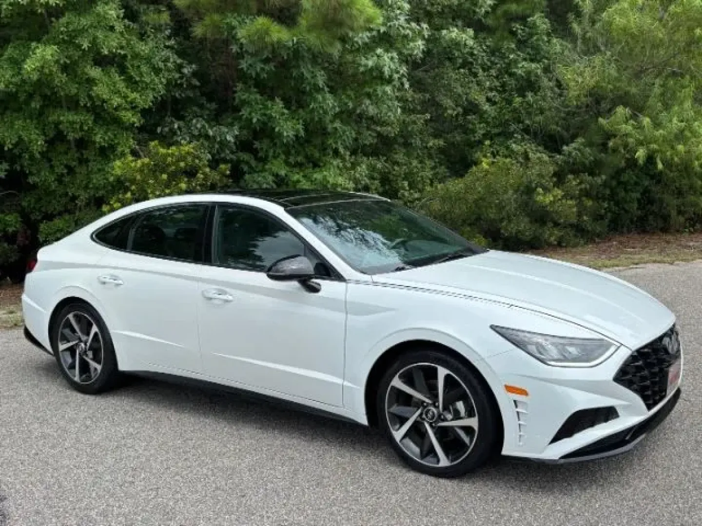 2023 /Black Hyundai Sonata SEL Plus (KMHL44J22PA) with an Smartstream 1.6L I-4 gasoline direct injection engine, located at 2761 East Hwy 501, Conway, SC, 29526, (843) 331-1151, 33.781528, -78.989883 - ### Experience Comfort and Style with the 2023 Hyundai Sonata SEL Plus at Car City - Conway<br /> <br /> If you're in the market for a vehicle that perfectly balances luxury and practicality, look no further than the 2023 Hyundai Sonata SEL Plus, available now at Car City - Conway. This stunning sed - Photo#1