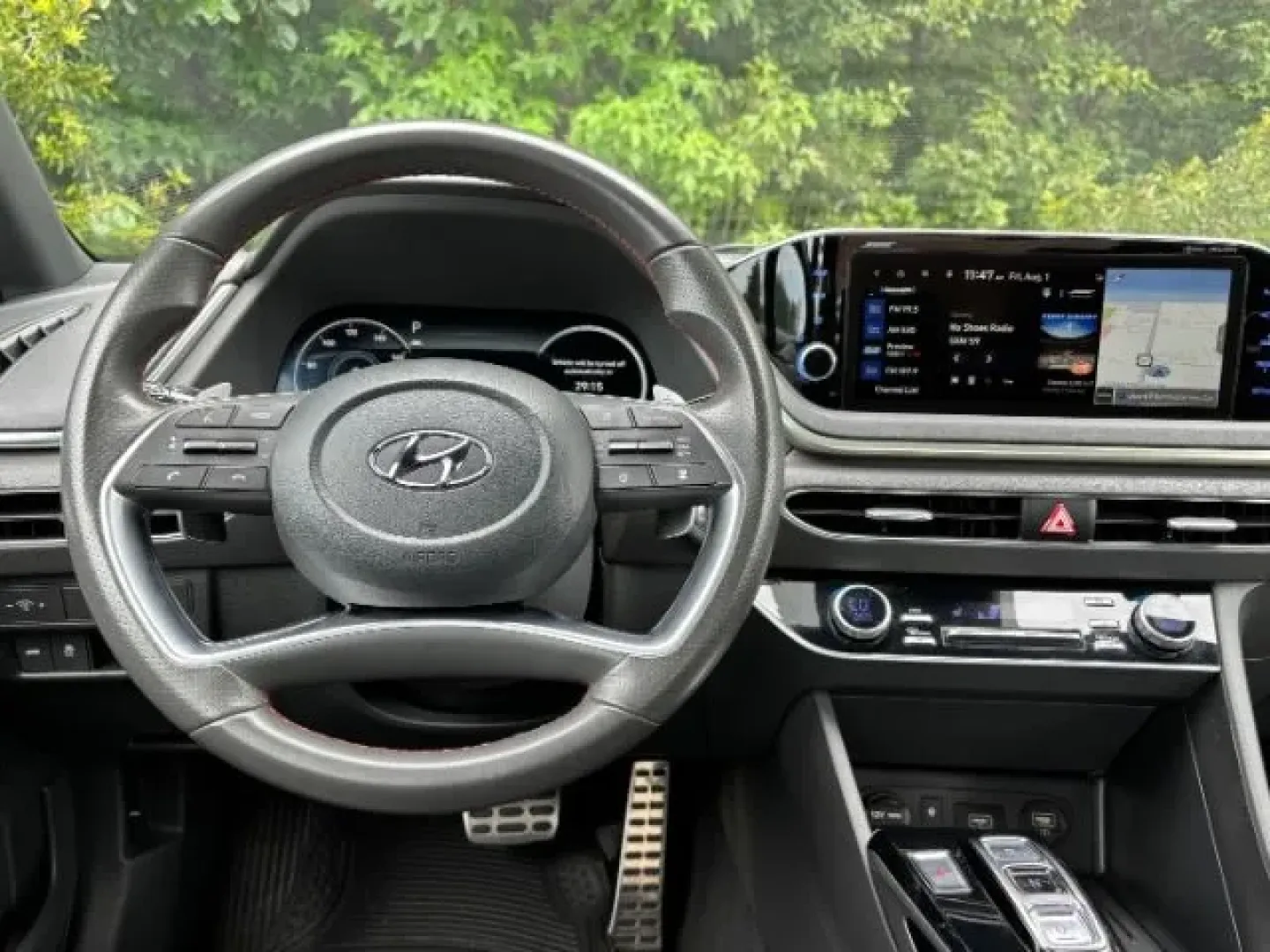 2023 /Black Hyundai Sonata SEL Plus (KMHL44J22PA) with an Smartstream 1.6L I-4 gasoline direct injection engine, located at 2761 East Hwy 501, Conway, SC, 29526, (843) 331-1151, 33.781528, -78.989883 - ### Experience Comfort and Style with the 2023 Hyundai Sonata SEL Plus at Car City - Conway<br /> <br /> If you're in the market for a vehicle that perfectly balances luxury and practicality, look no further than the 2023 Hyundai Sonata SEL Plus, available now at Car City - Conway. This stunning sed - Photo#7
