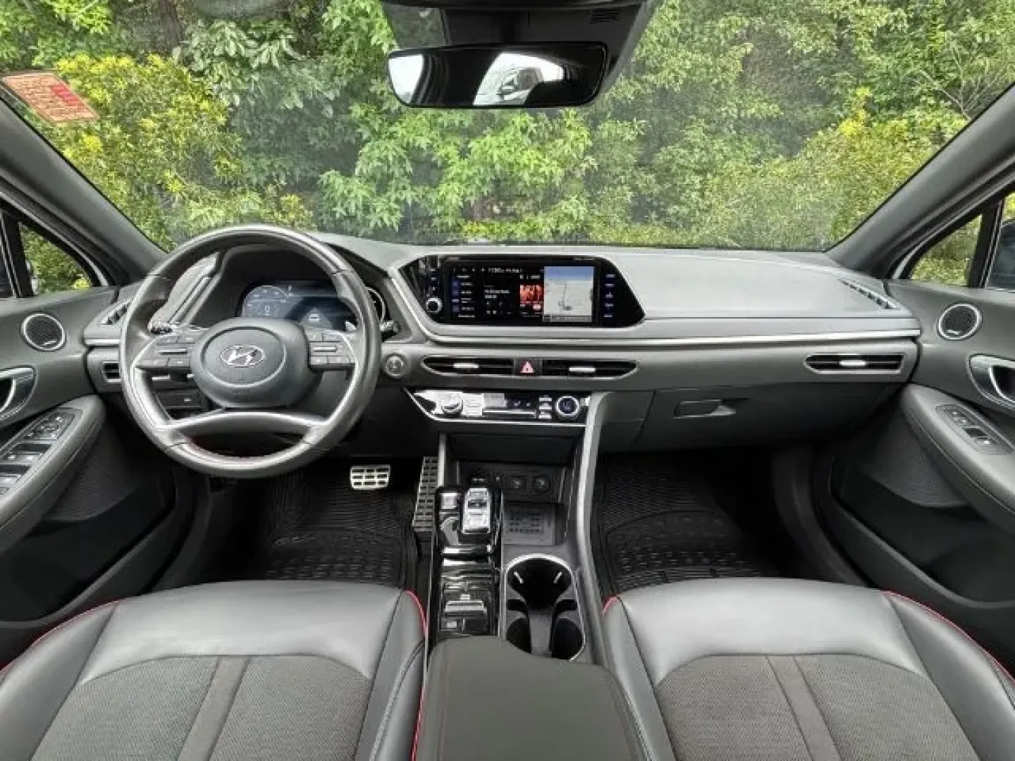 2023 /Black Hyundai Sonata SEL Plus (KMHL44J22PA) with an Smartstream 1.6L I-4 gasoline direct injection engine, located at 2761 East Hwy 501, Conway, SC, 29526, (843) 331-1151, 33.781528, -78.989883 - ### Experience Comfort and Style with the 2023 Hyundai Sonata SEL Plus at Car City - Conway<br /> <br /> If you're in the market for a vehicle that perfectly balances luxury and practicality, look no further than the 2023 Hyundai Sonata SEL Plus, available now at Car City - Conway. This stunning sed - Photo#8