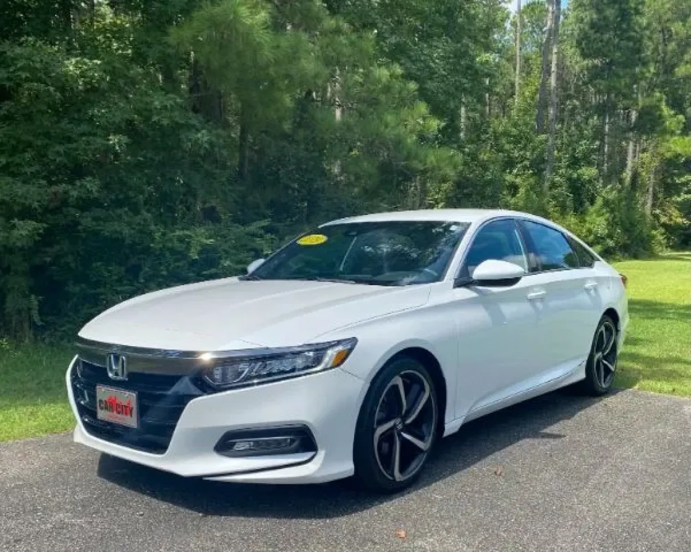2019 Honda Accord Sport (1HGCV1F32KA) with an 1.5L I-4 gasoline direct injection engine, located at 9146 Ocean Hwy West, Calabash, NC, 28467, (910) 579-1110, 33.928635, -78.576157 - **Elevate Your Daily Drive with This 2019 Honda Accord Sport at Car City - Calabash!**<br /> <br /> Are you searching for the perfect blend of style, comfort, and reliability for your daily commute or weekend adventures? Look no further than this stunning 2019 Honda Accord Sport, available now at Ca - Photo#0