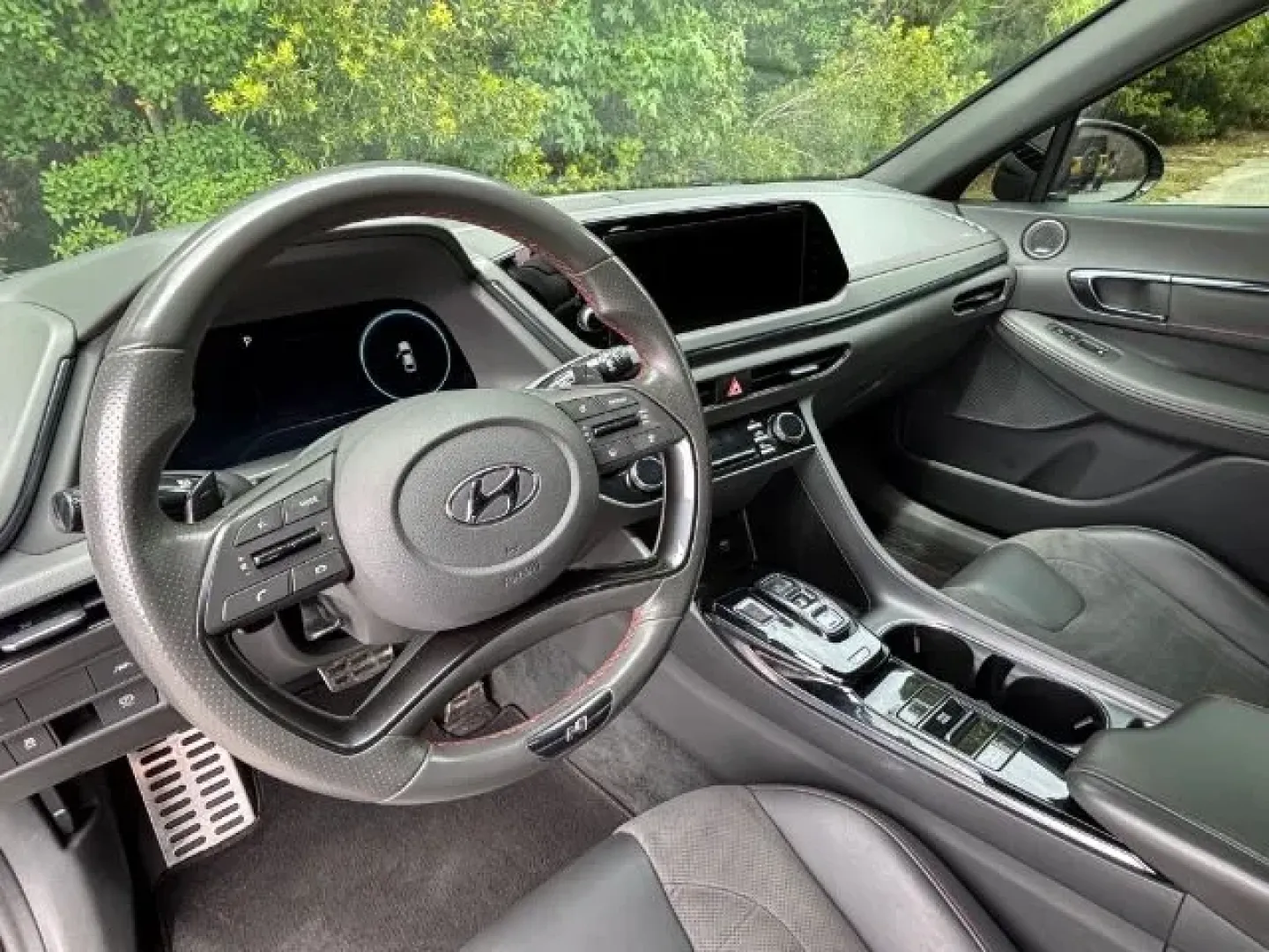 2021 Hyundai Sonata N Line (5NPEK4JC6MH) with an Smartstream 2.5L I-4 port/direct injection engine, located at 2761 East Hwy 501, Conway, SC, 29526, (843) 331-1151, 33.781528, -78.989883 - **Drive the Adventure: 2021 Hyundai Sonata N Line Perfect for Family Outings and Commuting!**<br /> <br /> Are you searching for a stylish, reliable vehicle that seamlessly fits into your active lifestyle? Look no further than this **2021 Hyundai Sonata N Line**, available now at **Car City - Conwa - Photo#8