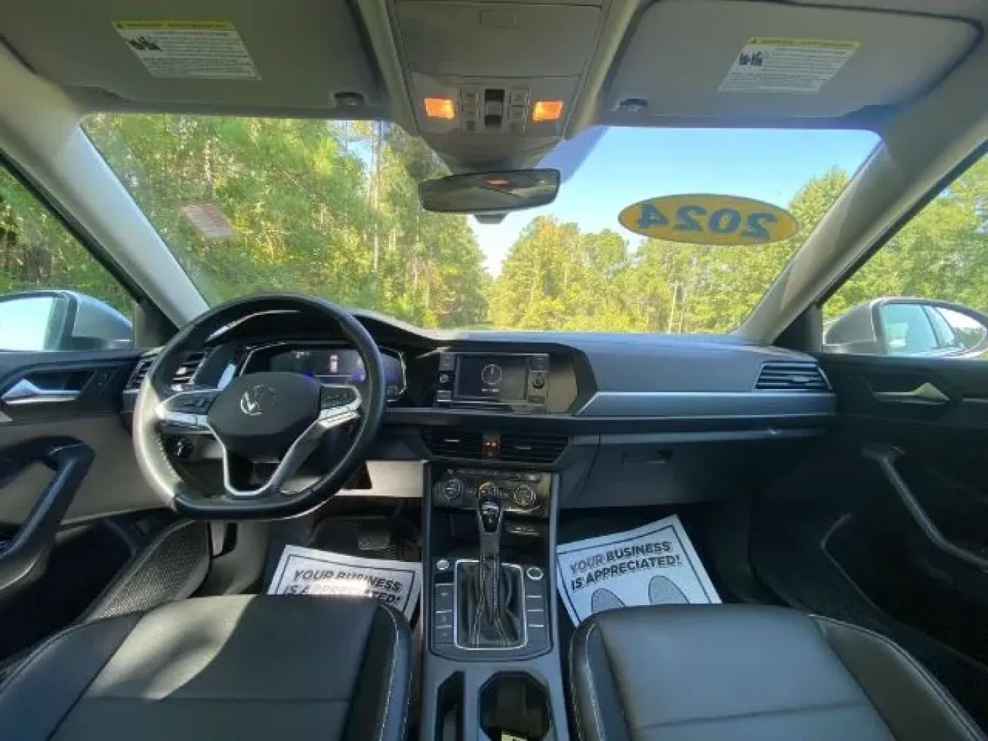 2024 /Titan Black Volkswagen Jetta 1.5T SE (3VW7M7BU5RM) with an 1.5L I-4 gasoline direct injection engine, located at 9146 Ocean Hwy West, Calabash, NC, 28467, (910) 579-1110, 33.928635, -78.576157 - **Discover Your Next Adventure with the 2024 Volkswagen Jetta at Car City Calabash!**<br /> <br /> Are you ready to elevate your daily commute or family outings with a perfect blend of style, comfort, and reliability? Look no further than the stunning 2024 Volkswagen Jetta, now available at Car Cit - Photo#3