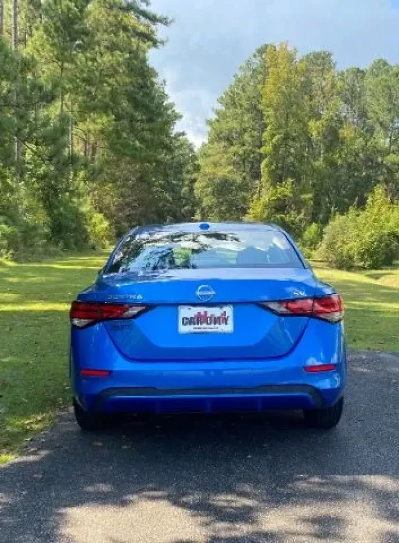 2024 /Charcoal Nissan Sentra SV Xtronic CVT (3N1AB8CV2RY) with an 2L I-4 gasoline direct injection engine, located at 9146 Ocean Hwy West, Calabash, NC, 28467, (910) 579-1110, 33.928635, -78.576157 - **Discover Your Next Adventure with the 2024 Nissan Sentra SV in Electric Blue Metallic!**<br /> <br /> Imagine tackling your daily commute with style and comfort, or embarking on weekend adventures with friends or family. The 2024 Nissan Sentra SV Xtronic CVT is not just any sedan; it's an embodime - Photo#3