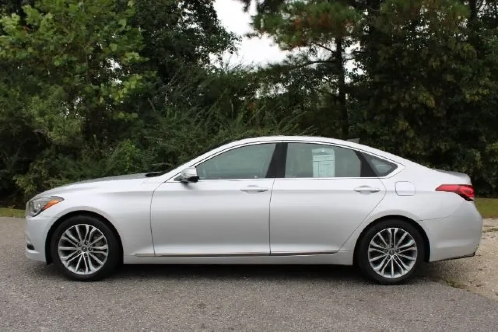 2017 Genesis G80 3.8 (KMHGN4JE1HU) with an Lambda 3.8L V-6 gasoline direct injection engine, located at 3598 James B White Hwy South, Whiteville, NC, 28472, (910) 642-3196, 34.294846, -78.732613 - Experience the luxury and performance of a premium sedan that enhances your everyday journeys. Introducing the 2017 Genesis G80, a vehicle that perfectly combines style, comfort, and cutting-edge technology for those who demand more from their drives. Whether you're commuting to work, running errand - Photo#4