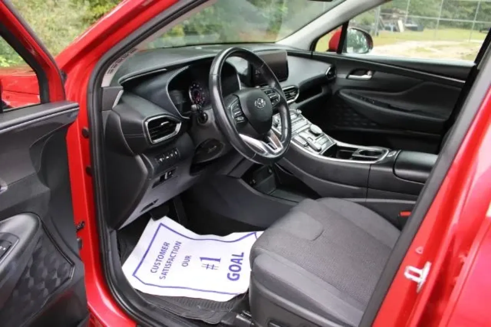 2023 /Black Hyundai Santa Fe SEL (5NMS24AJ8PH) with an Smartstream 2.5L I-4 port/direct injection engine, located at 3598 James B White Hwy South, Whiteville, NC, 28472, (910) 642-3196, 34.294846, -78.732613 - **Discover Adventure and Comfort in the 2023 Hyundai Santa Fe SEL at Car City - Whitesville!**<br /> <br /> Are you ready to elevate your family outings or weekend adventures? Look no further than this striking **2023 Hyundai Santa Fe SEL**, a vehicle designed for those who crave a blend of style, c - Photo#6