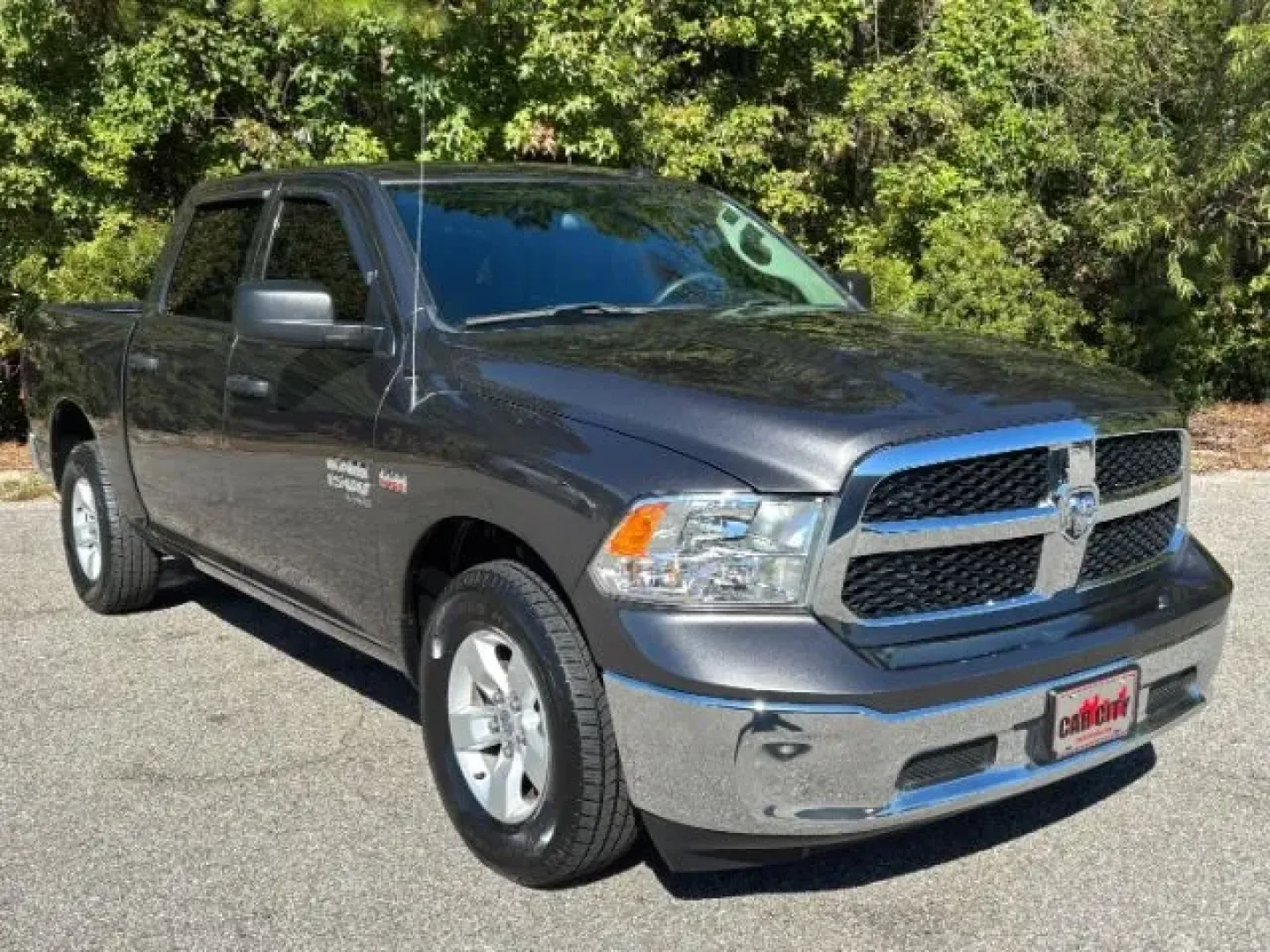 2021 /Black Ram 1500 Tradesman Crew Cab 4x2 5'7 Box (3C6RR6KT4MG) with an Other engine, located at 2761 East Hwy 501, Conway, SC, 29526, (843) 331-1151, 33.781528, -78.989883 - Are you ready to elevate your lifestyle with a versatile and rugged truck? Look no further! The 2021 Ram 1500 Tradesman Crew Cab is the ideal companion for anyone who values performance and functionality-perfect for growing families, adventurous weekend warriors, or anyone looking to tackle daily co - Photo#1