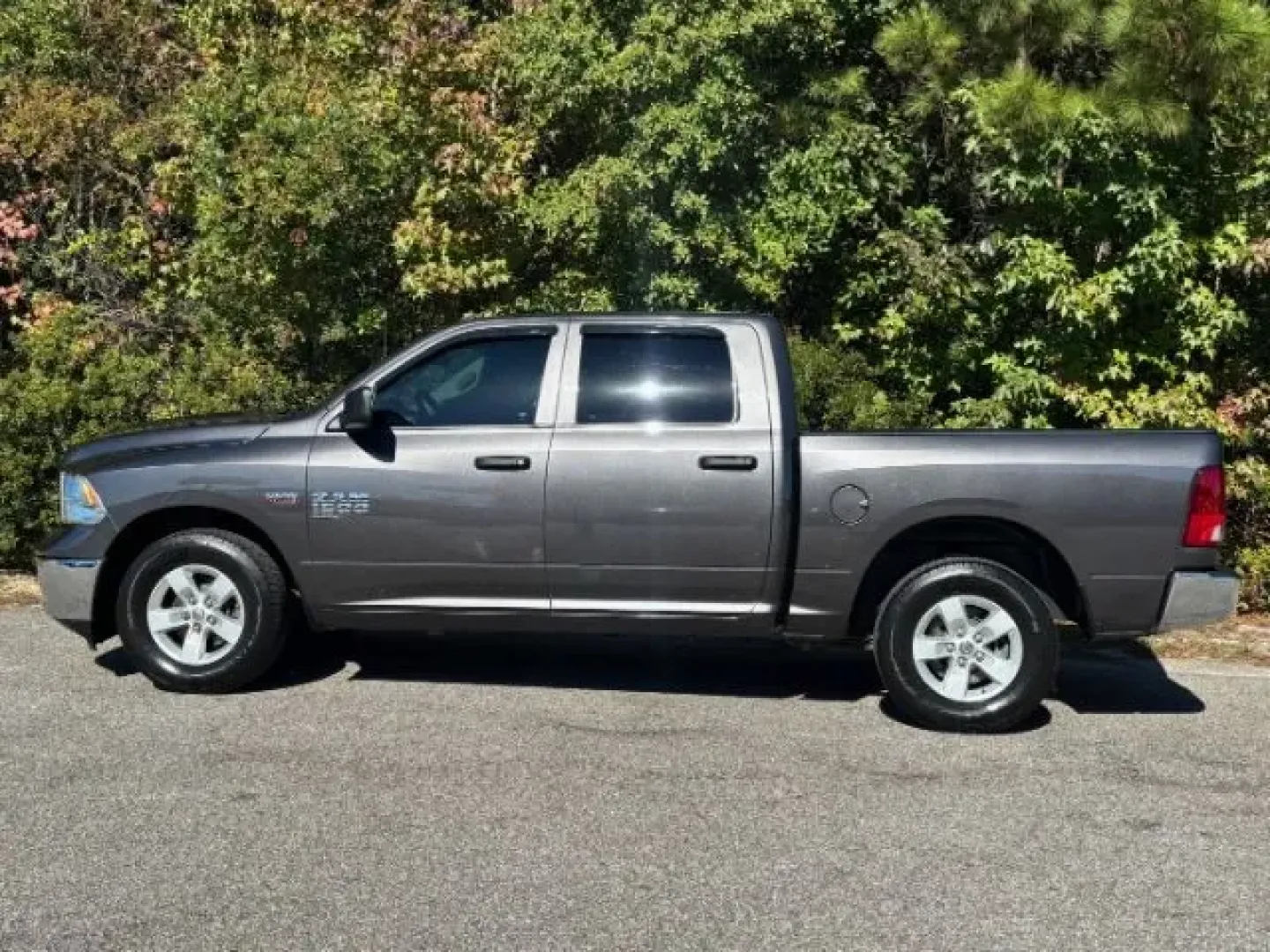 2021 /Black Ram 1500 Tradesman Crew Cab 4x2 5'7 Box (3C6RR6KT4MG) with an Other engine, located at 2761 East Hwy 501, Conway, SC, 29526, (843) 331-1151, 33.781528, -78.989883 - Are you ready to elevate your lifestyle with a versatile and rugged truck? Look no further! The 2021 Ram 1500 Tradesman Crew Cab is the ideal companion for anyone who values performance and functionality-perfect for growing families, adventurous weekend warriors, or anyone looking to tackle daily co - Photo#2