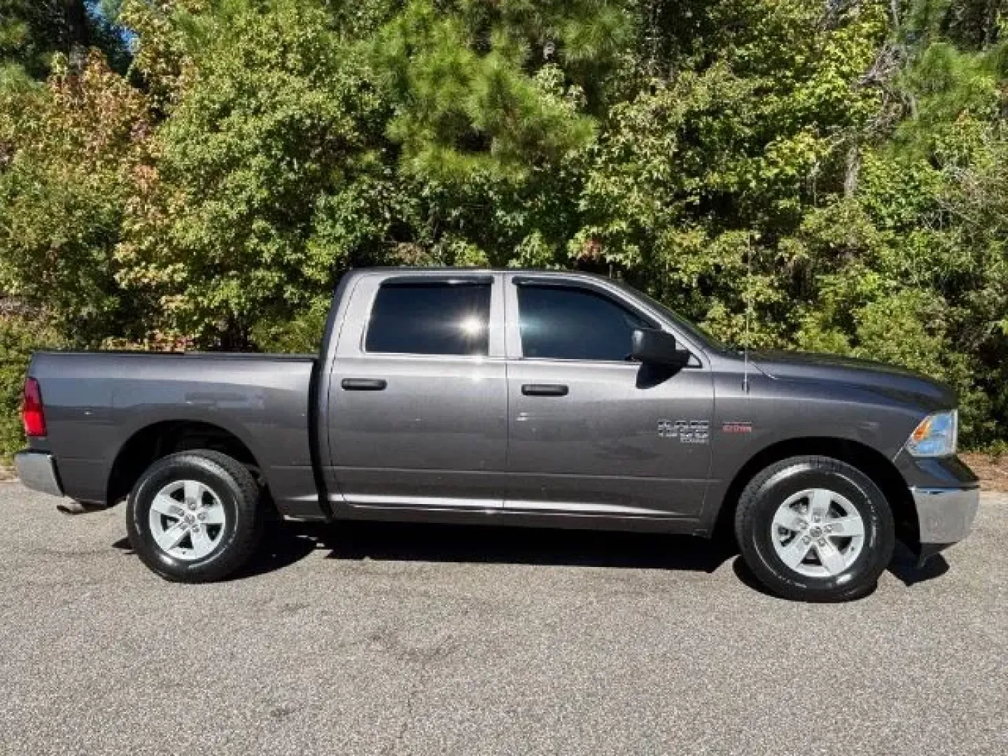2021 /Black Ram 1500 Tradesman Crew Cab 4x2 5'7 Box (3C6RR6KT4MG) with an Other engine, located at 2761 East Hwy 501, Conway, SC, 29526, (843) 331-1151, 33.781528, -78.989883 - Are you ready to elevate your lifestyle with a versatile and rugged truck? Look no further! The 2021 Ram 1500 Tradesman Crew Cab is the ideal companion for anyone who values performance and functionality-perfect for growing families, adventurous weekend warriors, or anyone looking to tackle daily co - Photo#3