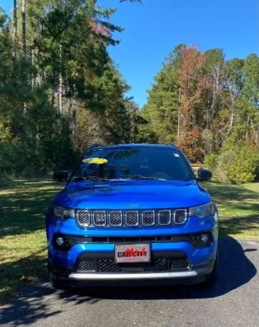 2023 /Black Jeep Compass Limited 4x4 (3C4NJDCNXPT) with an 2L I-4 gasoline direct injection engine, located at 9146 Ocean Hwy West, Calabash, NC, 28467, (910) 579-1110, 33.928635, -78.576157 - Are you ready to elevate your driving experience and embrace adventure? Look no further than this stunning **2023 Jeep Compass Limited 4x4**, available now at **Car City - Calabash**, your premier destination for quality used vehicles in Calabash, NC. This versatile SUV seamlessly blends style and f - Photo#1