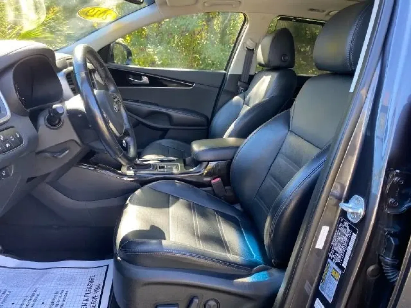 2019 /Satin Black Kia Sorento 3.3L EX (5XYPH4A54KG) with an Lambda II 3.3L V-6 gasoline direct injection engine, located at 9146 Ocean Hwy West, Calabash, NC, 28467, (910) 579-1110, 33.928635, -78.576157 - **Adventure Awaits: 2019 Kia Sorento 3.3L EX at Car City - Calabash**<br /> <br /> Are you ready to elevate your family's adventures or conquer those long commutes with style and comfort? Look no further than this stunning 2019 Kia Sorento 3.3L EX, available now at Car City - Calabash. Situated conv - Photo#4