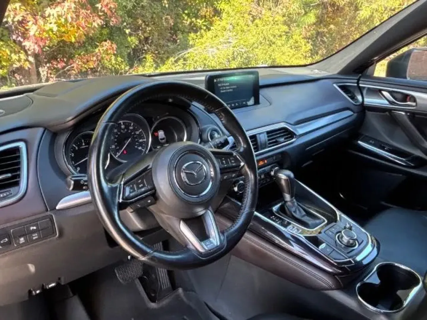 2018 /Black, leather Mazda CX-9 Grand Touring AWD (JM3TCBDY4J0) with an 2.5L L4 DOHC 16V engine, 6-Speed Automatic transmission, located at 2761 East Hwy 501, Conway, SC, 29526, (843) 331-1151, 33.781528, -78.989883 - Are you ready to elevate your family road trips or daily commutes with an SUV that combines luxury, comfort, and reliability? Look no further than this stunning 2018 Mazda CX-9 Grand Touring AWD available at Car City - Conway. With its spacious interior, advanced safety features, and impressive perf - Photo#9