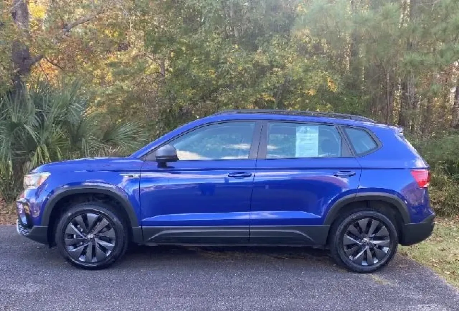 2024 /Gray/Black Volkswagen Taos 1.5T S (3VV5X7B25RM) with an 1.5L I-4 gasoline direct injection engine, located at 9146 Ocean Hwy West, Calabash, NC, 28467, (910) 579-1110, 33.928635, -78.576157 - **Discover Adventure with the 2024 Volkswagen Taos at Car City - Calabash!**<br /> <br /> Looking for the perfect vehicle to enhance your daily commute or weekend escapes? The 2024 Volkswagen Taos, available now at Car City - Calabash, is your ideal companion for both everyday errands and spontaneou - Photo#1