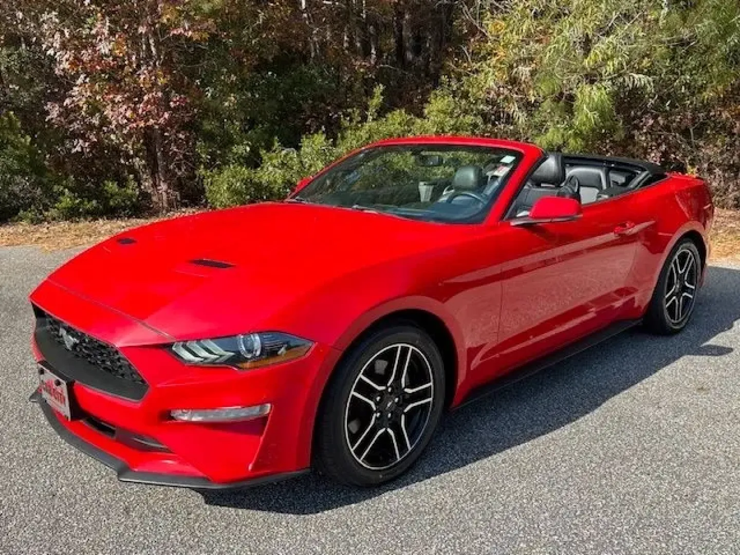 2020 /Ebony Ford Mustang EcoBoost Premium Convertible (1FATP8UH9L5) with an EcoBoost 2.3L I-4 gasoline direct injection engine, located at 2761 East Hwy 501, Conway, SC, 29526, (843) 331-1151, 33.781528, -78.989883 - **Unleash Your Adventurous Spirit with the 2020 Ford Mustang EcoBoost Premium Convertible!** <br /> <br /> Are you ready to elevate your driving experience? Whether you're cruising along the stunning coastal roads of Myrtle Beach or embarking on weekend escapades through the picturesque scenery surr - Photo#2