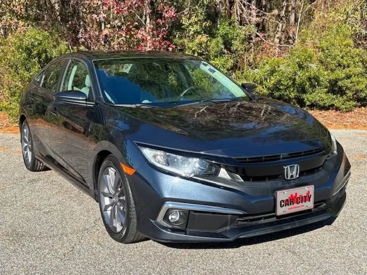 2019 /Black Honda Civic EX (19XFC1F39KE) with an 1.5L I-4 gasoline direct injection engine, located at 2761 East Hwy 501, Conway, SC, 29526, (843) 331-1151, 33.781528, -78.989883 - **Experience the Perfect Blend of Comfort and Efficiency with the 2019 Honda Civic EX!**<br /> <br /> Are you in search of a reliable and stylish sedan that fits seamlessly into your busy lifestyle? Look no further than the 2019 Honda Civic EX, available now at Car City - Conway! This exceptional pr - Photo#1